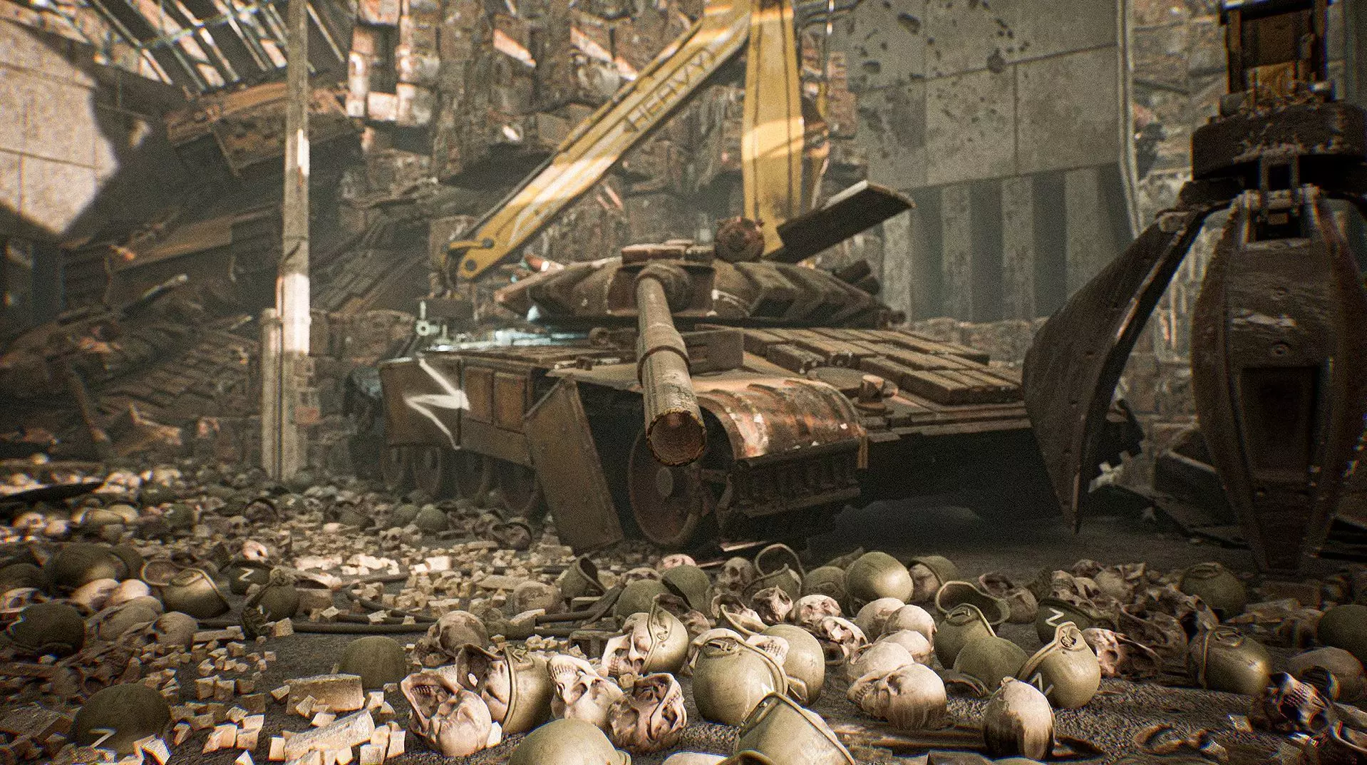 JunkYard Environment Kit Low-poly 3D model_0