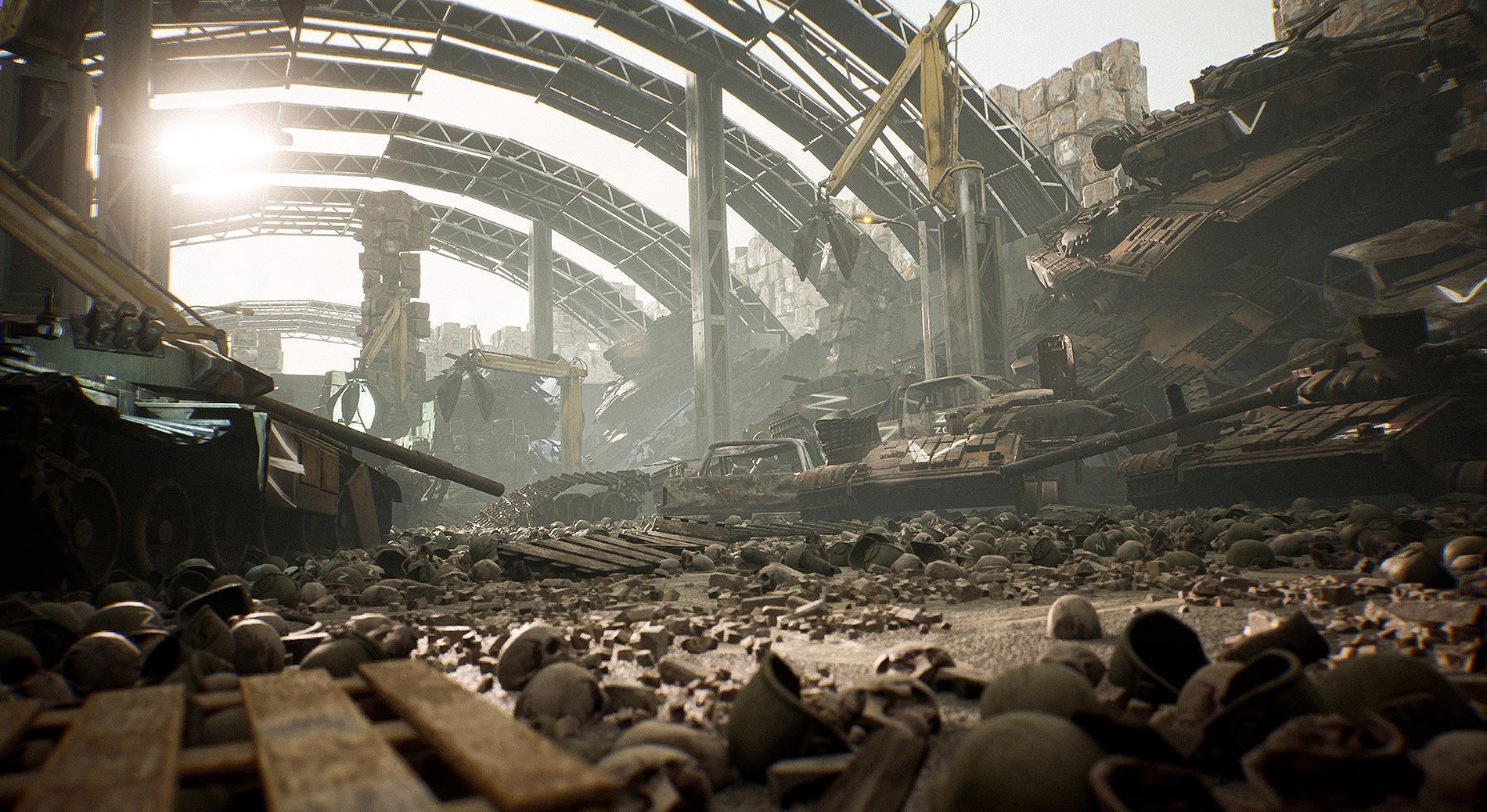 JunkYard Environment Kit Low-poly 3D model_5