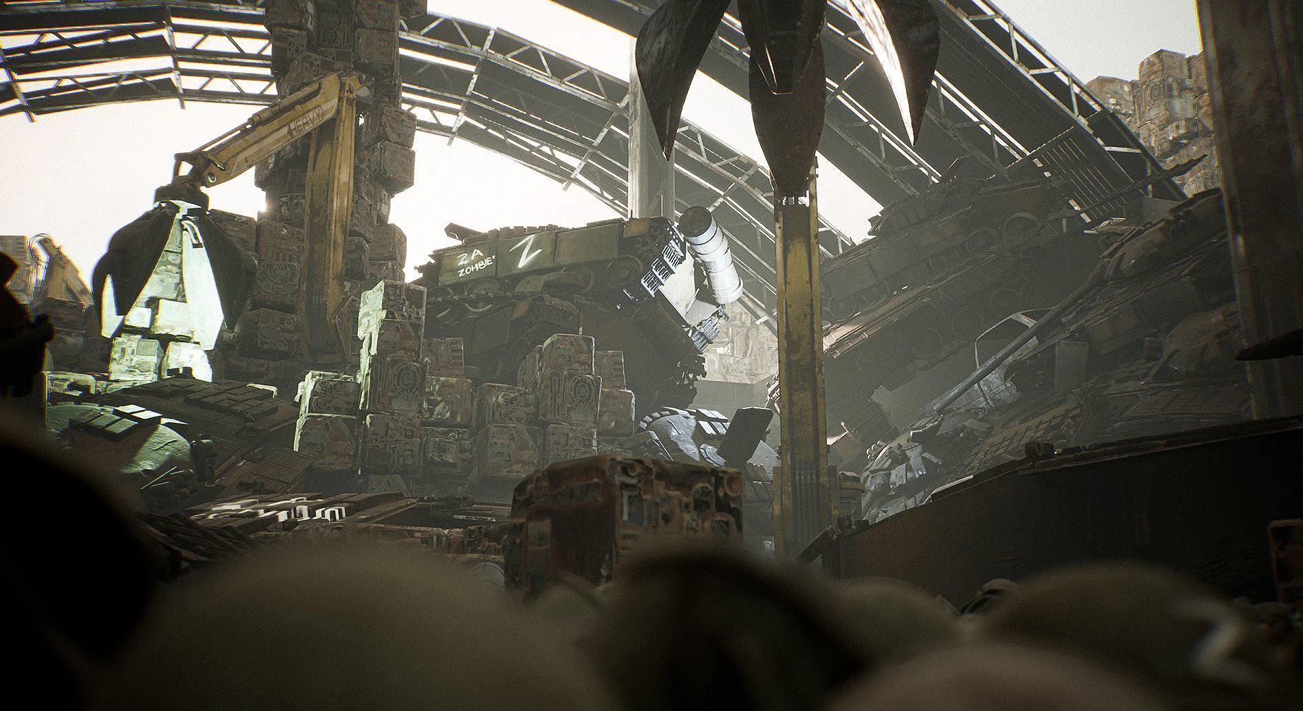 JunkYard Environment Kit Low-poly 3D model_3