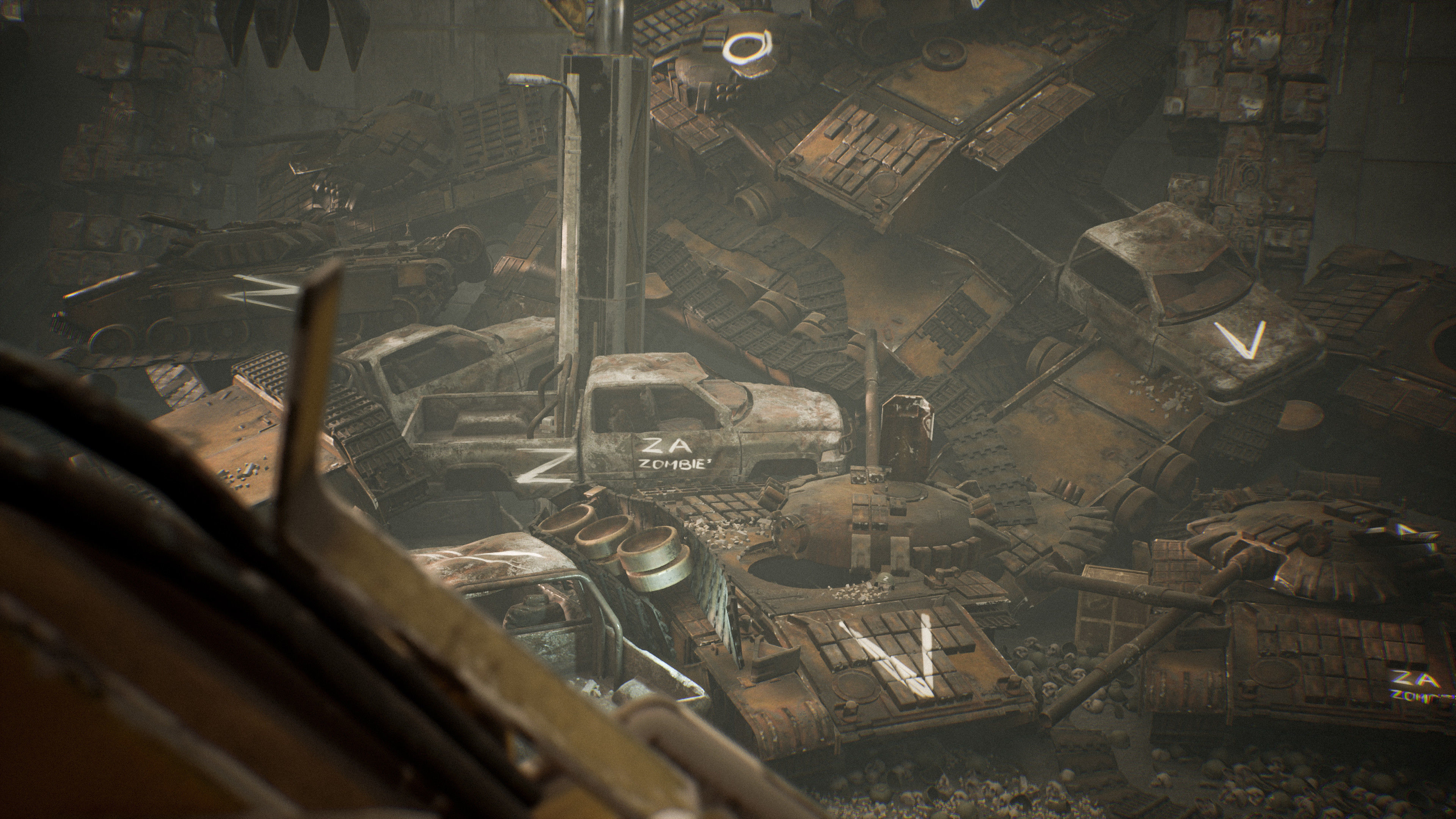 JunkYard Environment Kit Low-poly 3D model_9