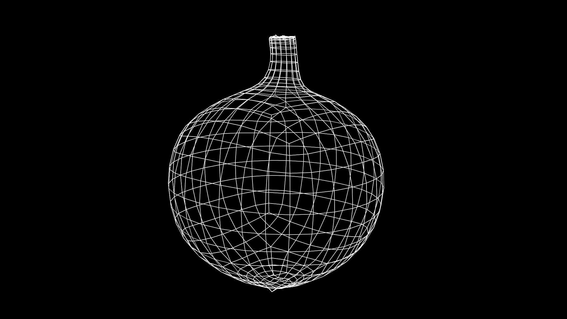 Onion and Low-poly 3D model_8