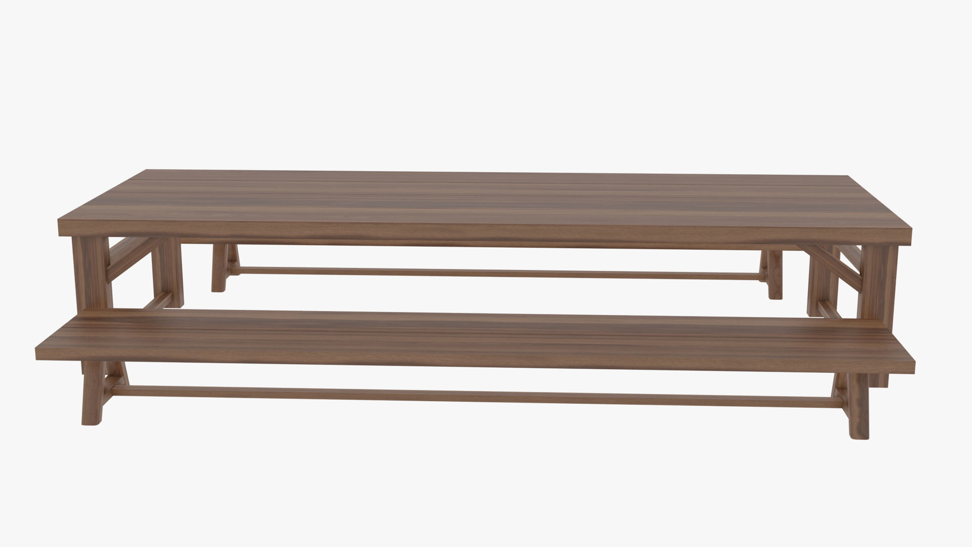 Toon Bar Medieval Low-poly 3D model_20