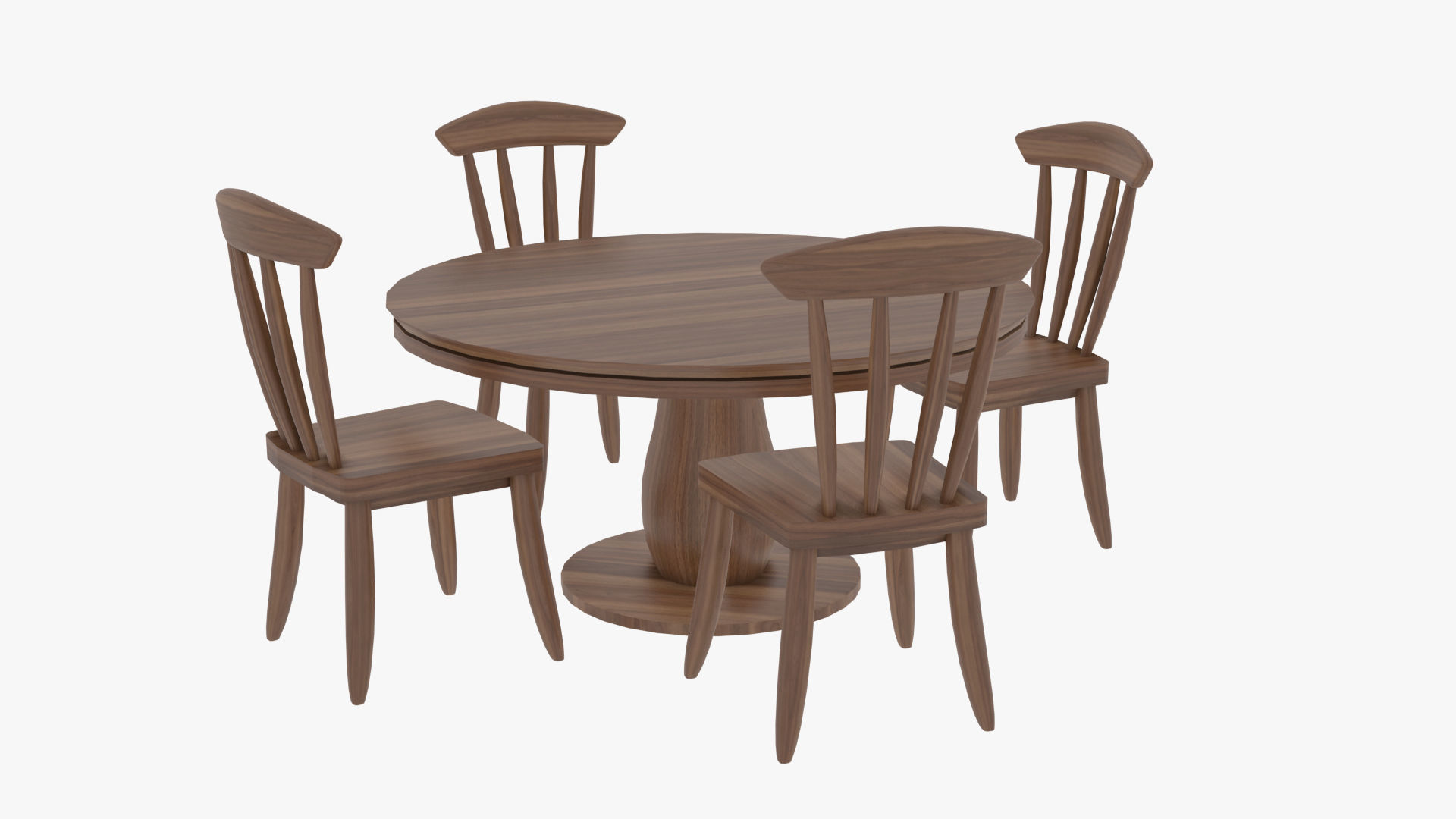 Toon Bar Medieval Low-poly 3D model_22