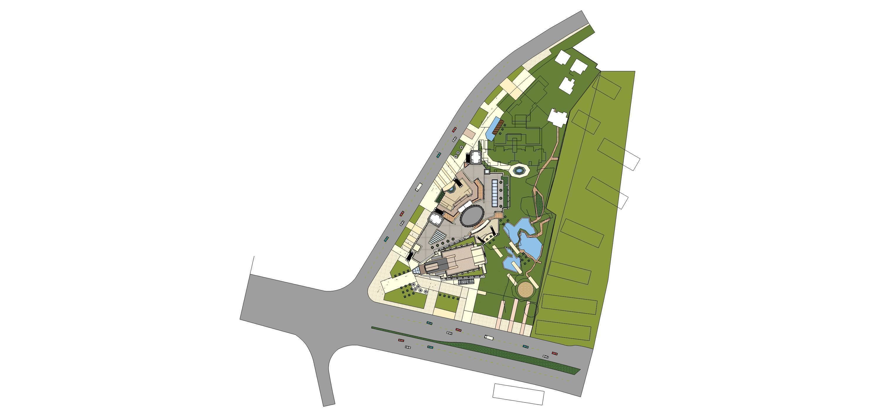 Sketchup Commercial Hotel Office Complex R1 3D model_12