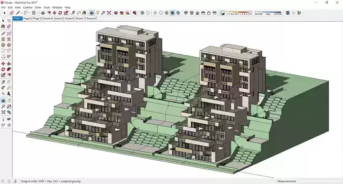 Sketchup Building R3 3D model