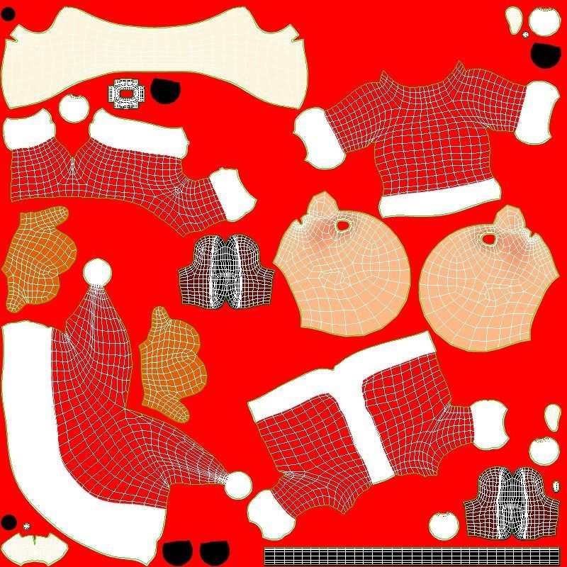 Santa Claus 3D model_13