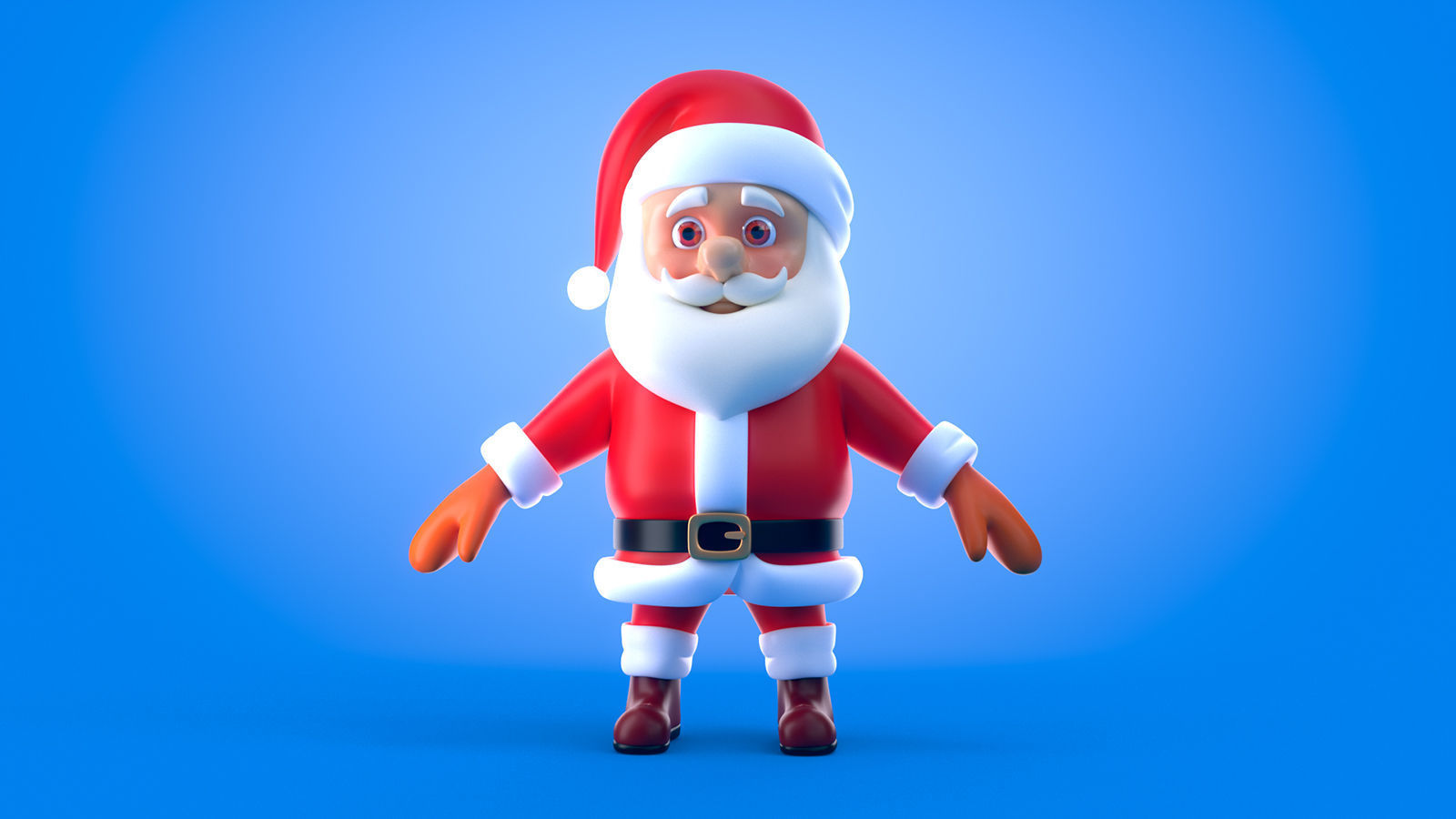 Santa Claus 3D model_1