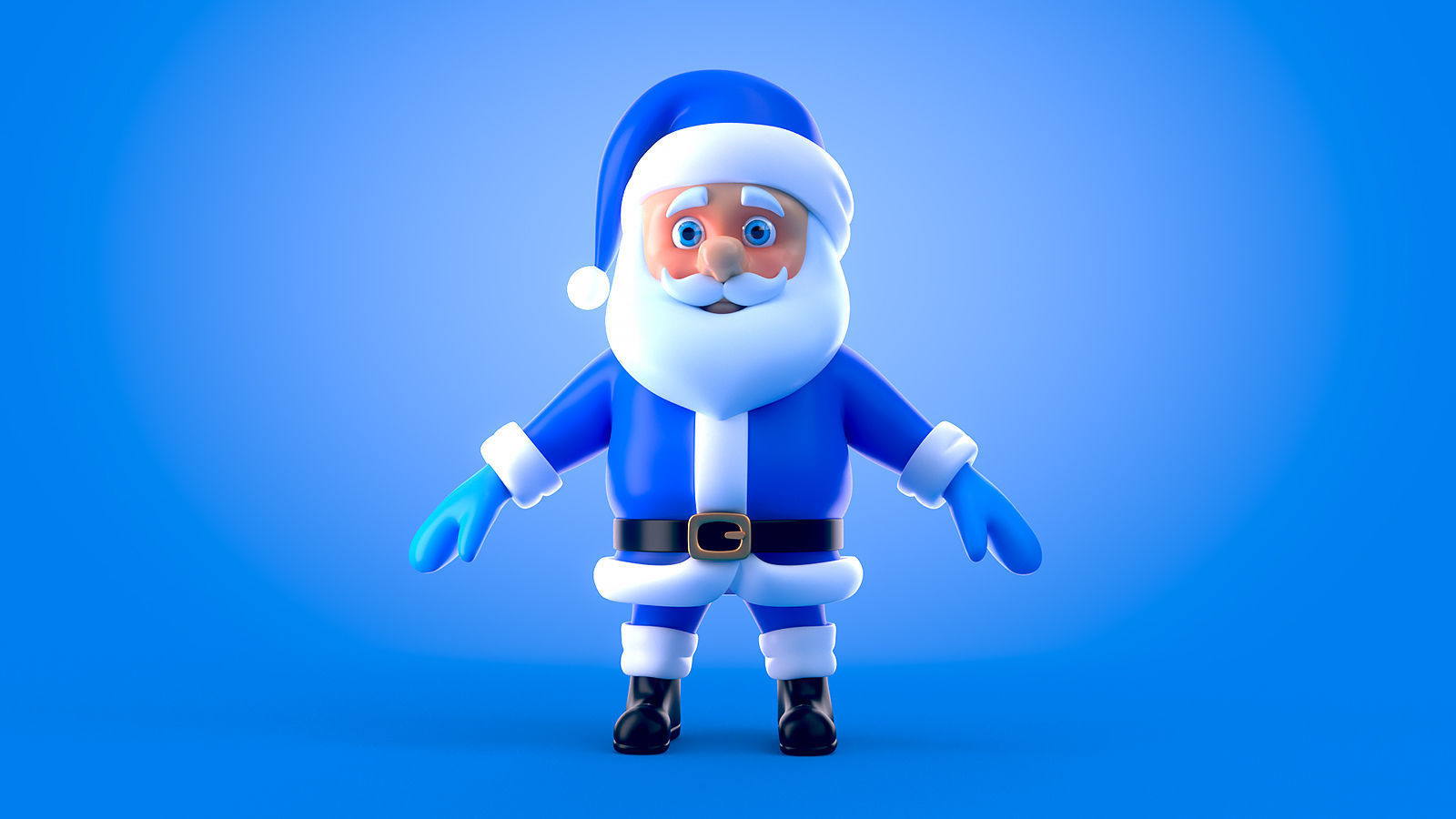 Santa Claus 3D model_6