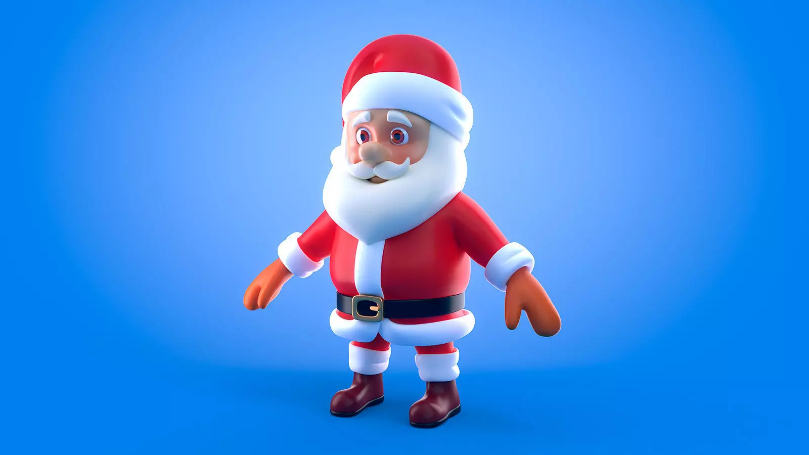 Santa Claus 3D model_0