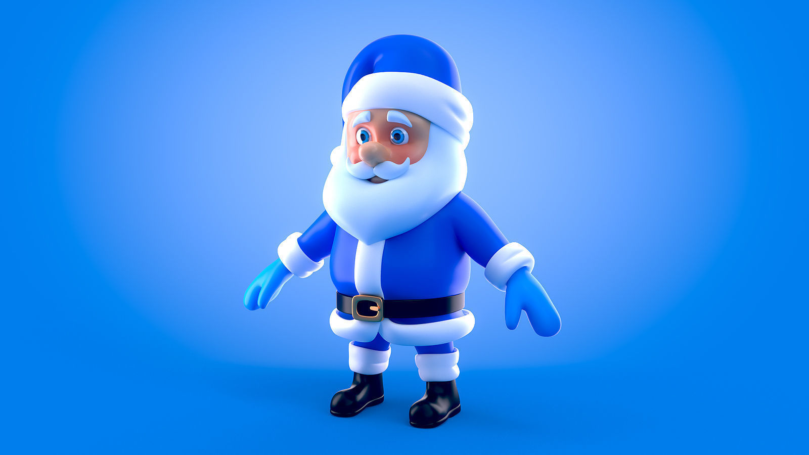 Santa Claus 3D model_5
