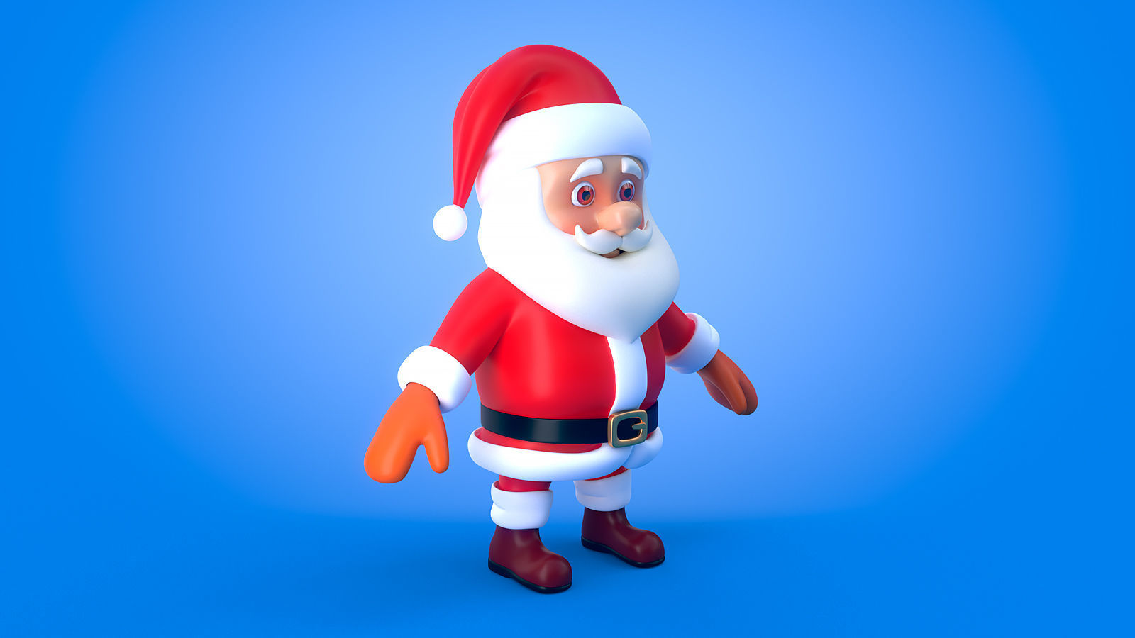Santa Claus 3D model_4