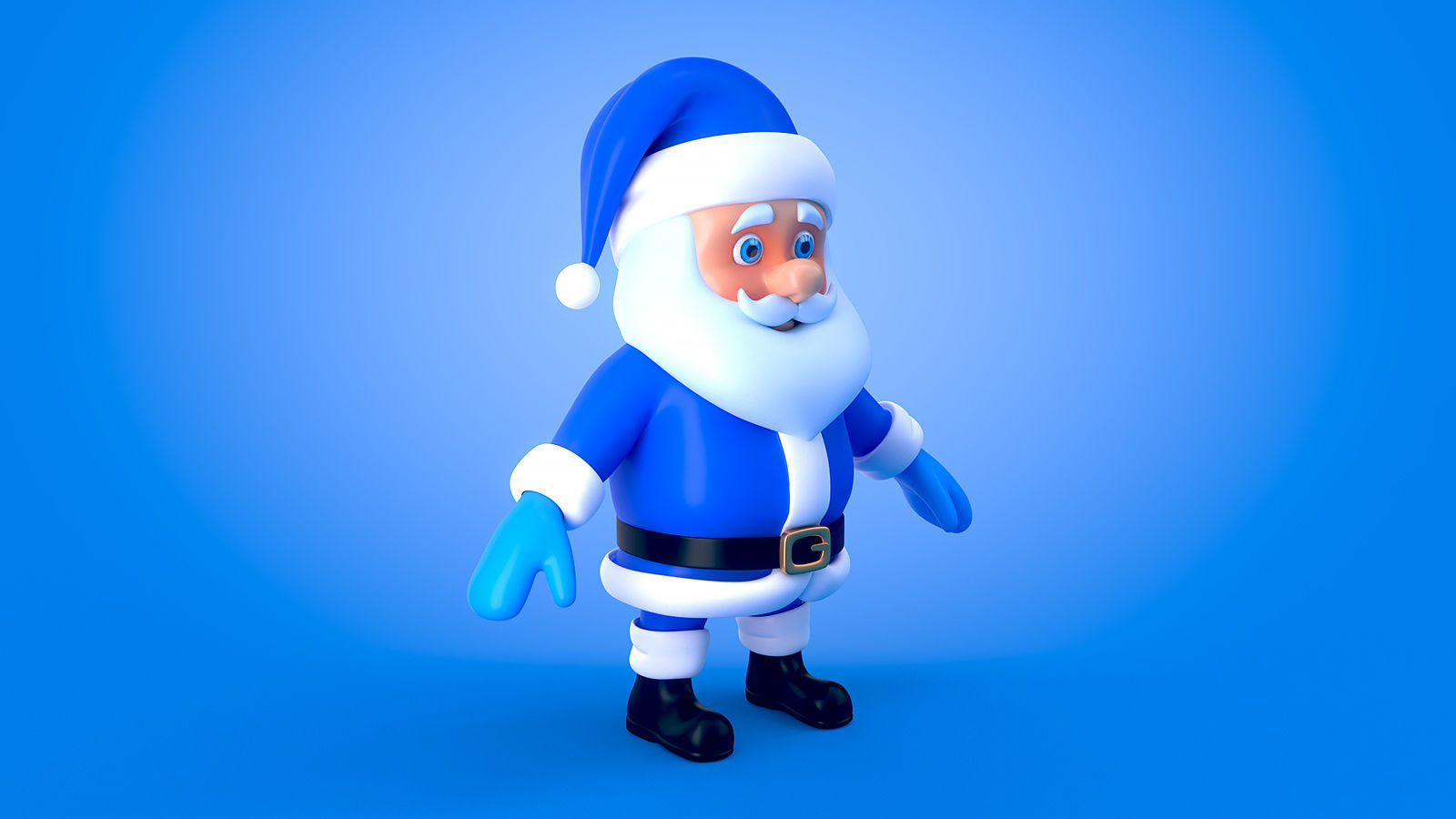 Santa Claus 3D model_9