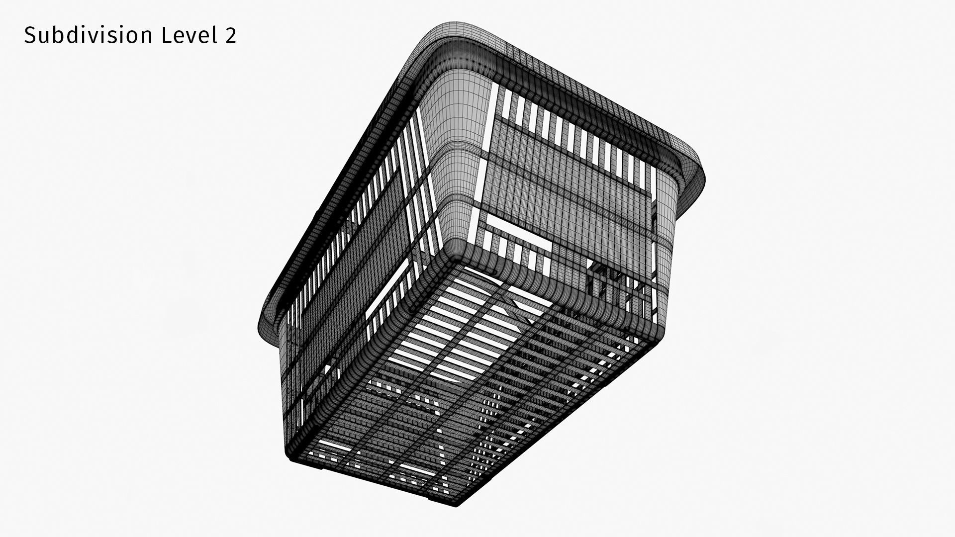 Shopping Basket 3D model_19