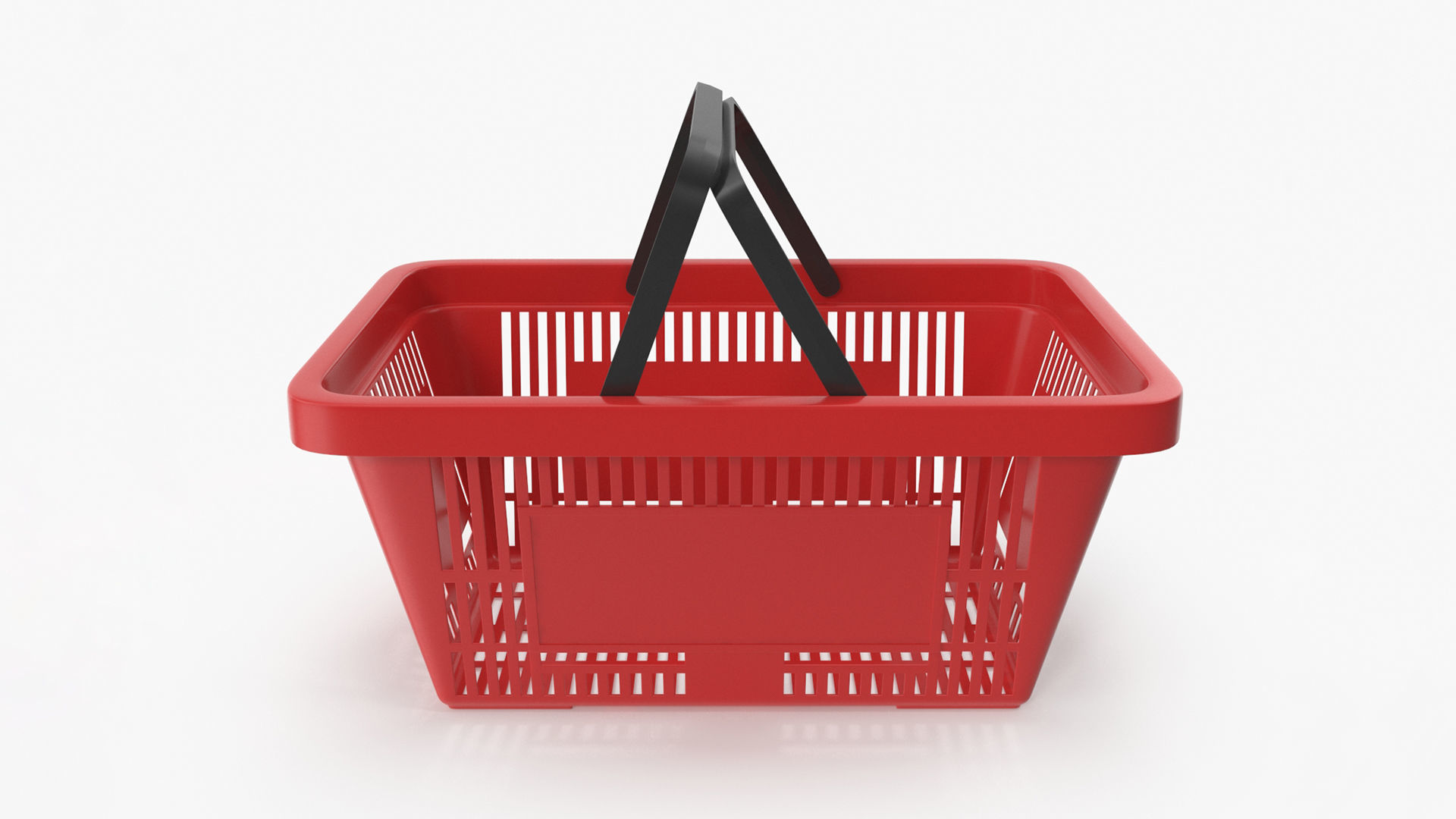 Shopping Basket 3D model_3