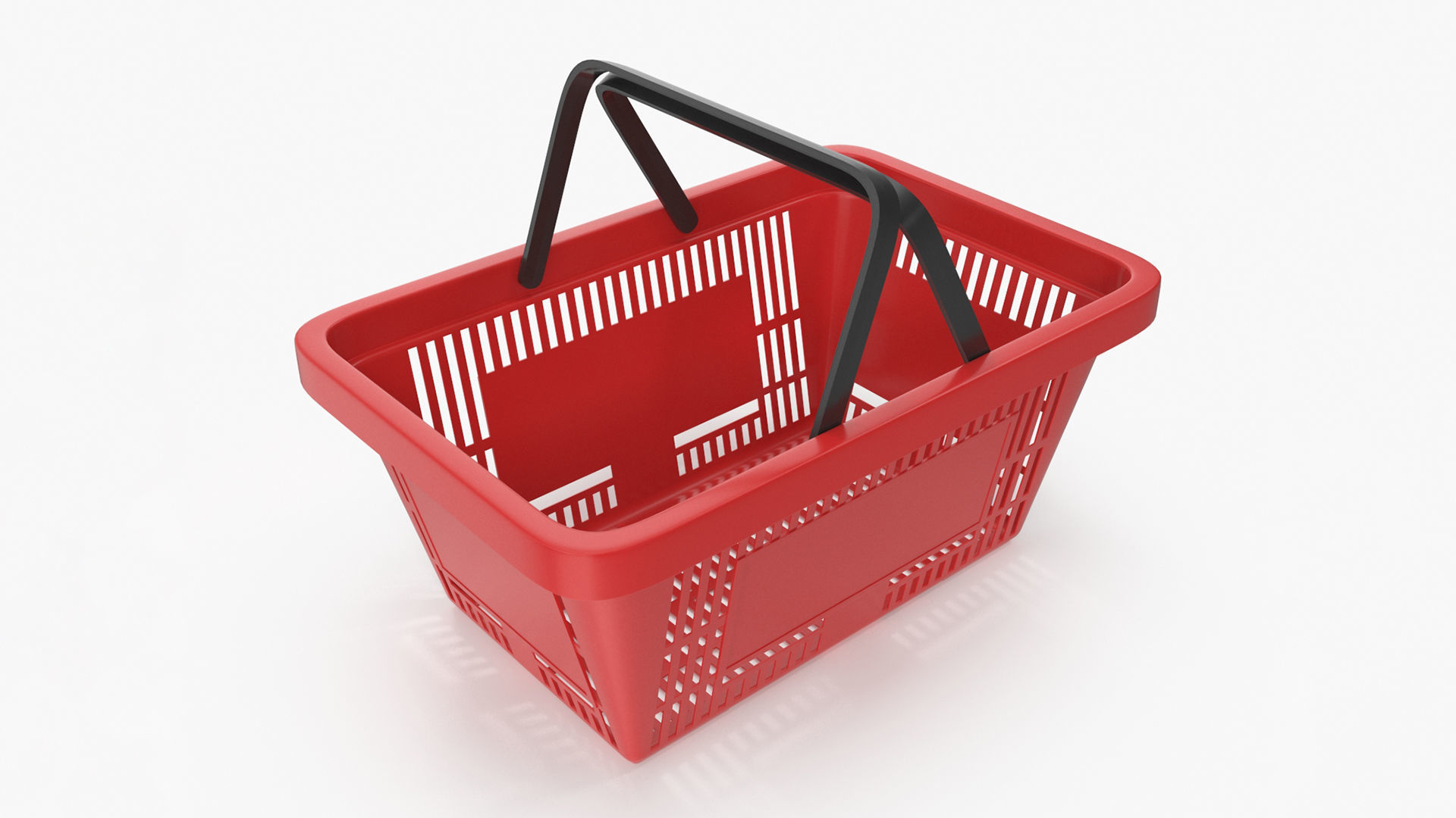 Shopping Basket 3D model_1