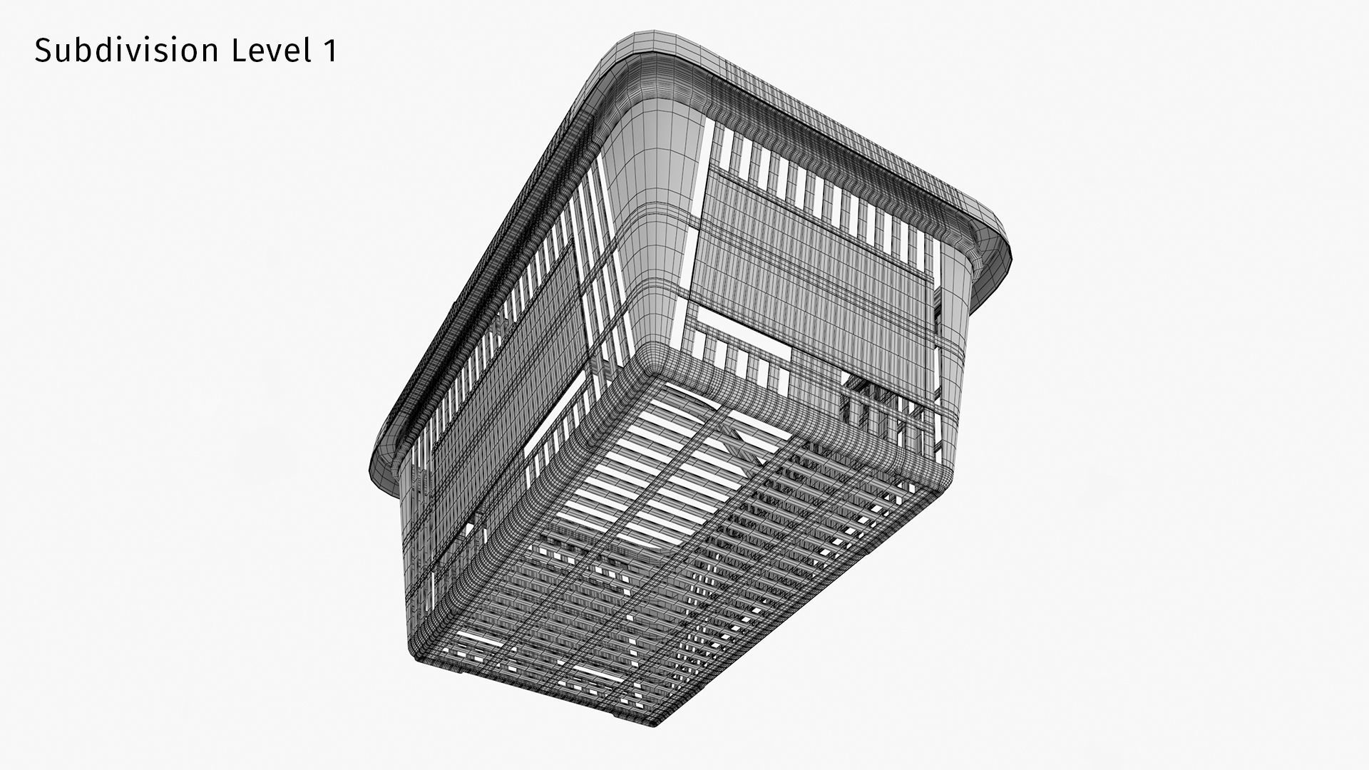 Shopping Basket 3D model_18