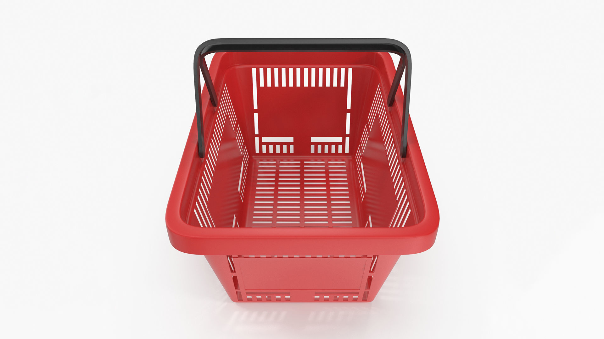 Shopping Basket 3D model_4