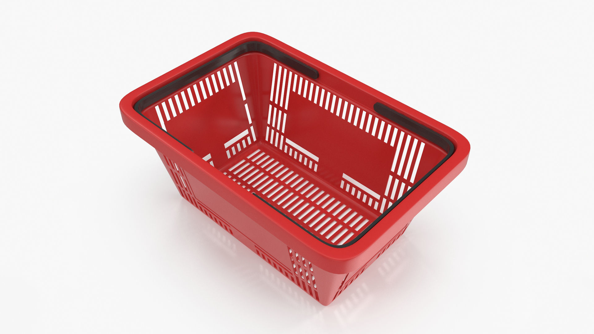 Shopping Basket 3D model_5