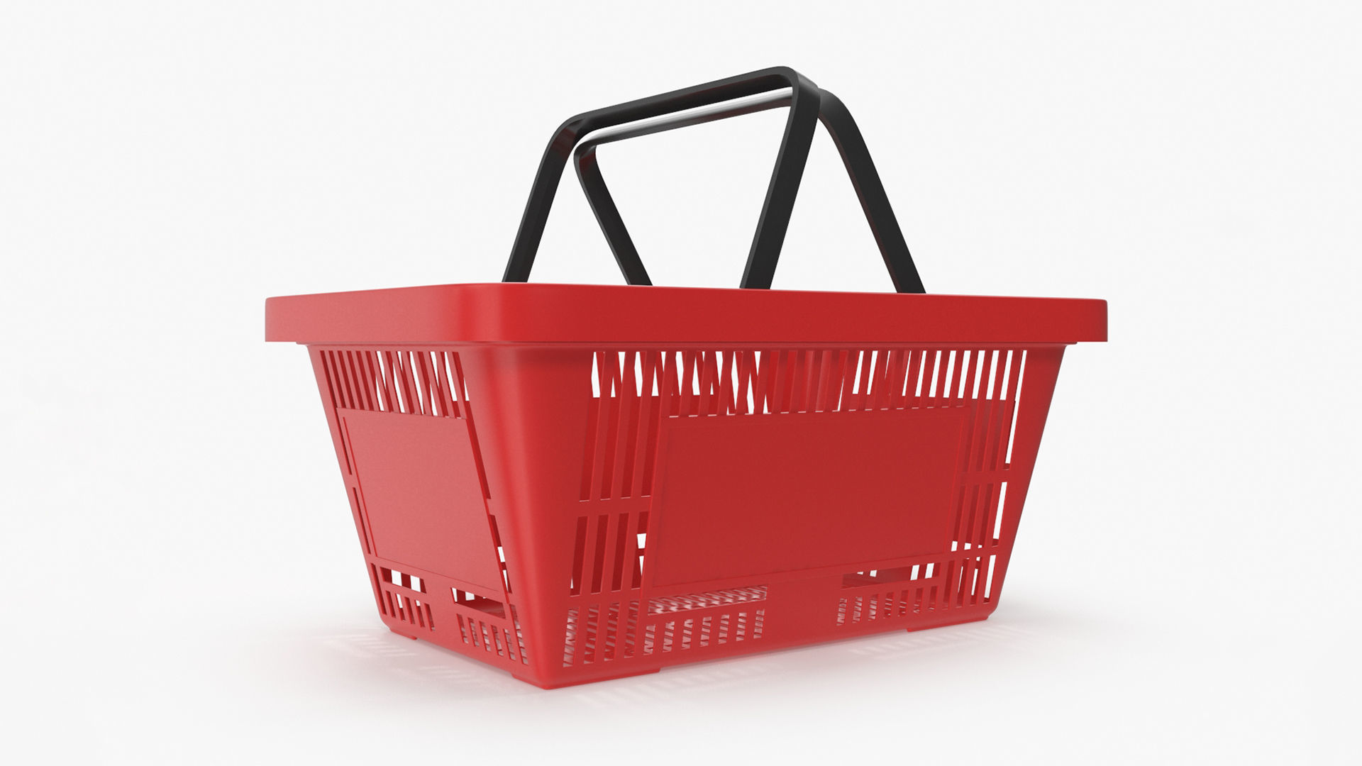 Shopping Basket 3D model_2