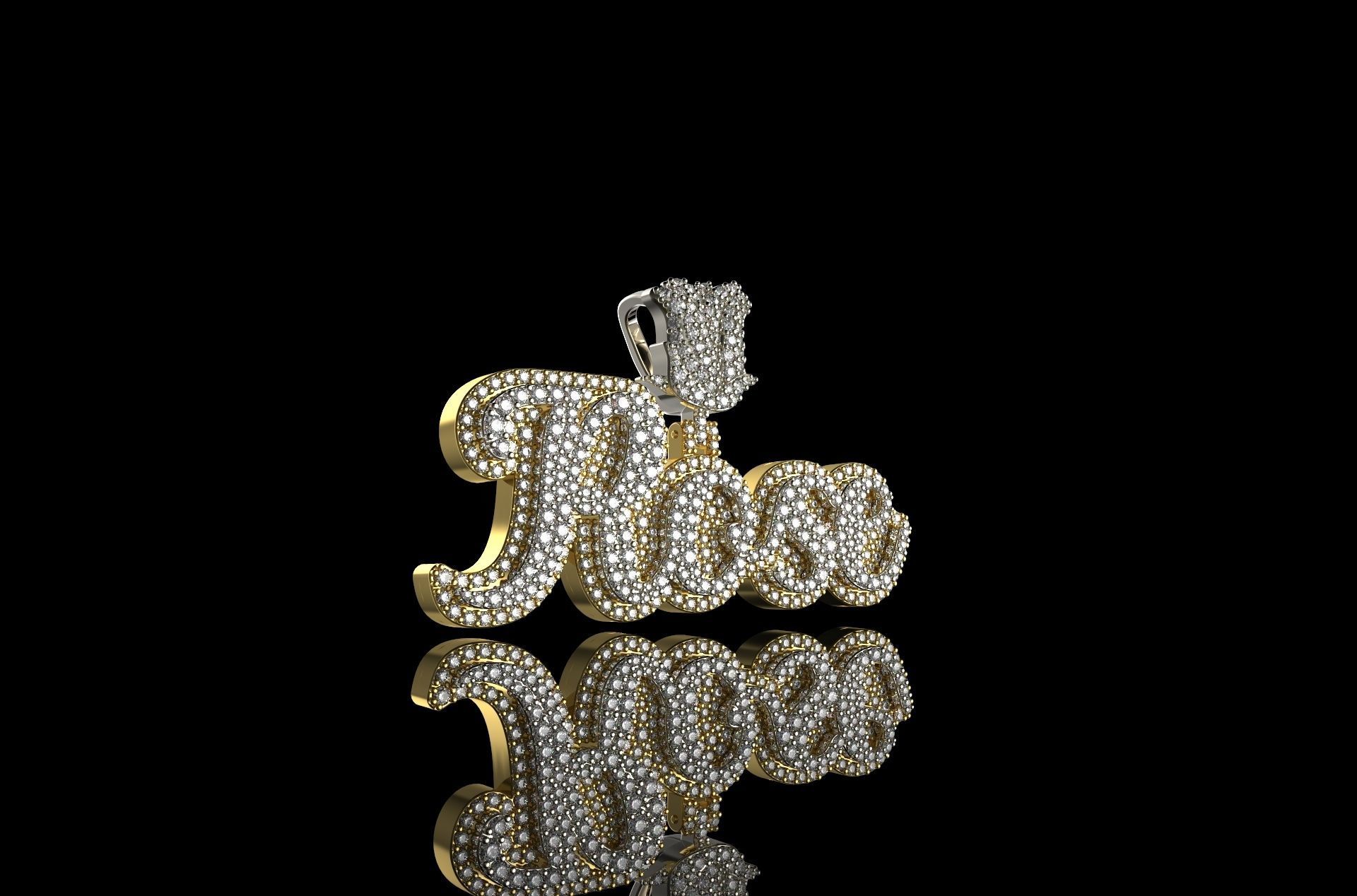 Gold N897 3D print model_7