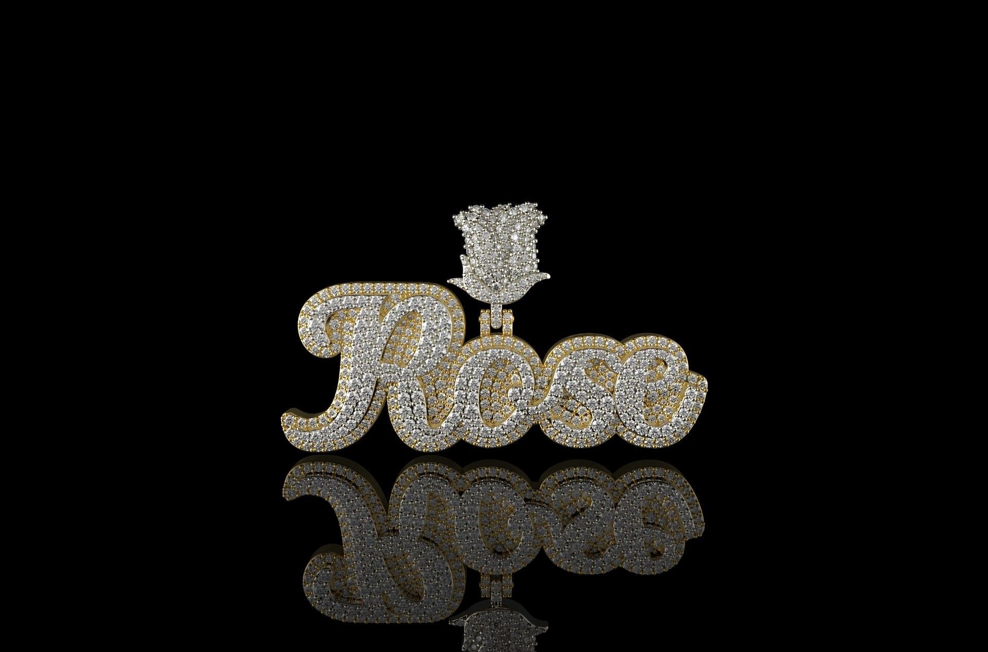 Gold N897 3D print model_4