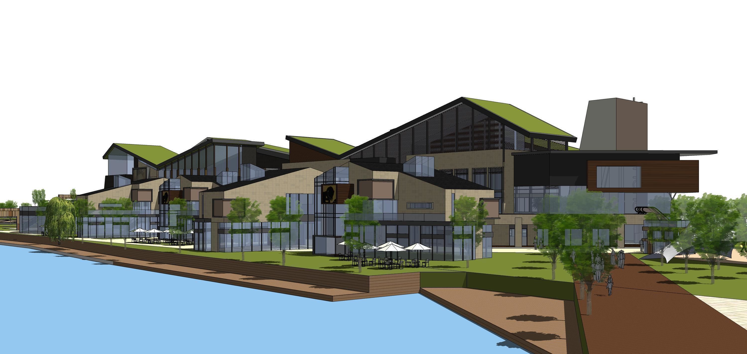 Sketchup Shopping Center V5 3D model_25