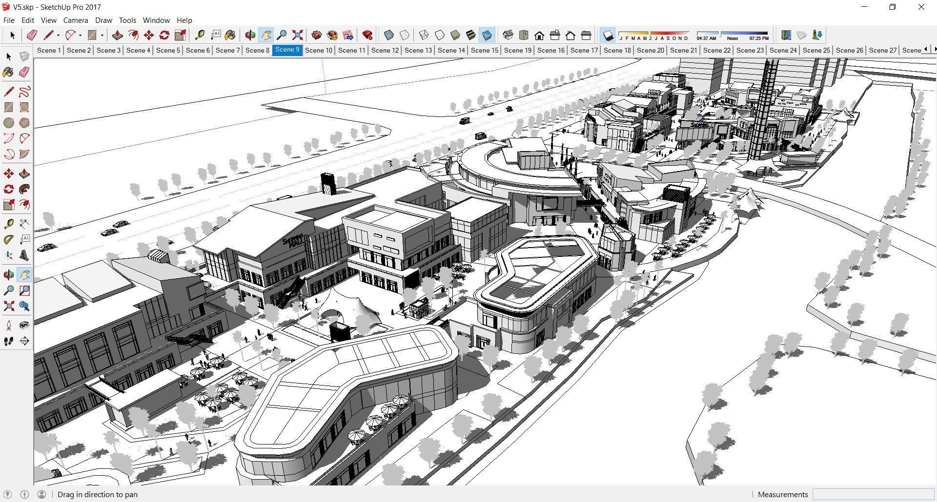 Sketchup Shopping Center V5 3D model_2