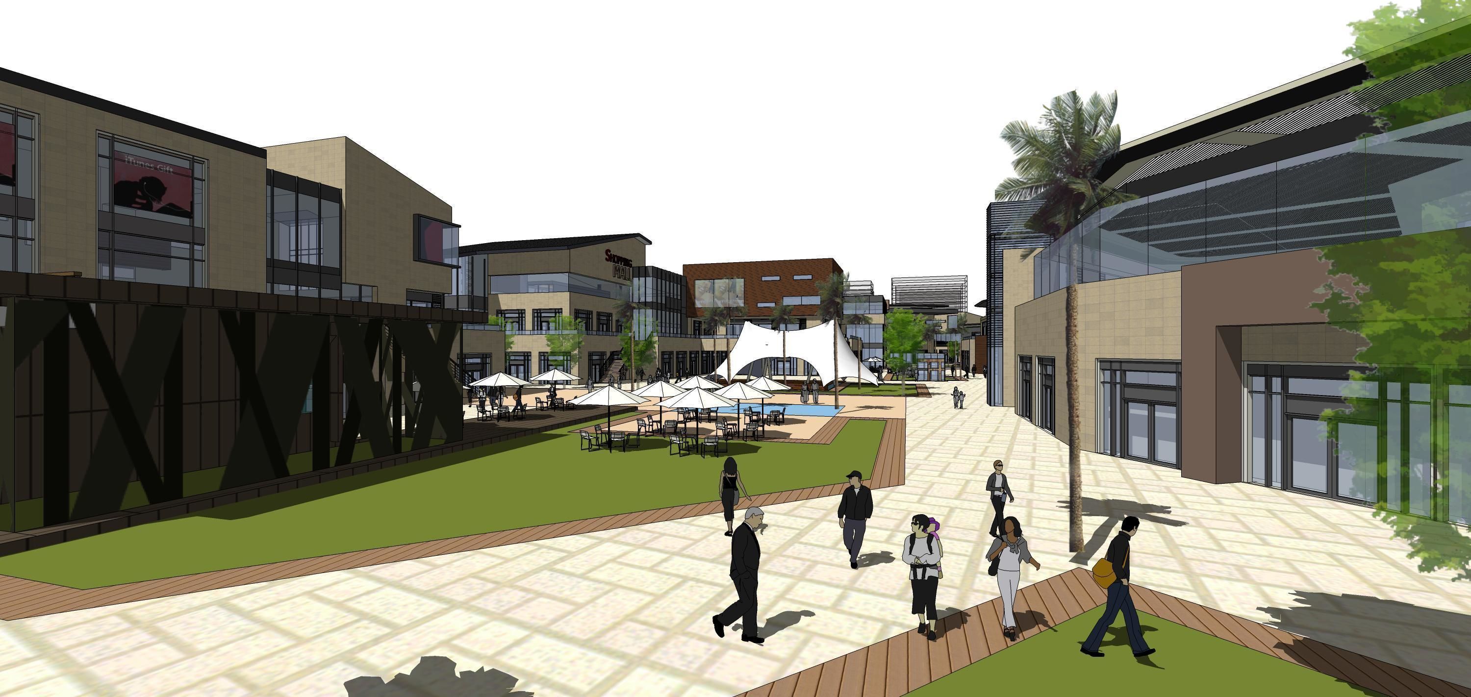 Sketchup Shopping Center V5 3D model_20