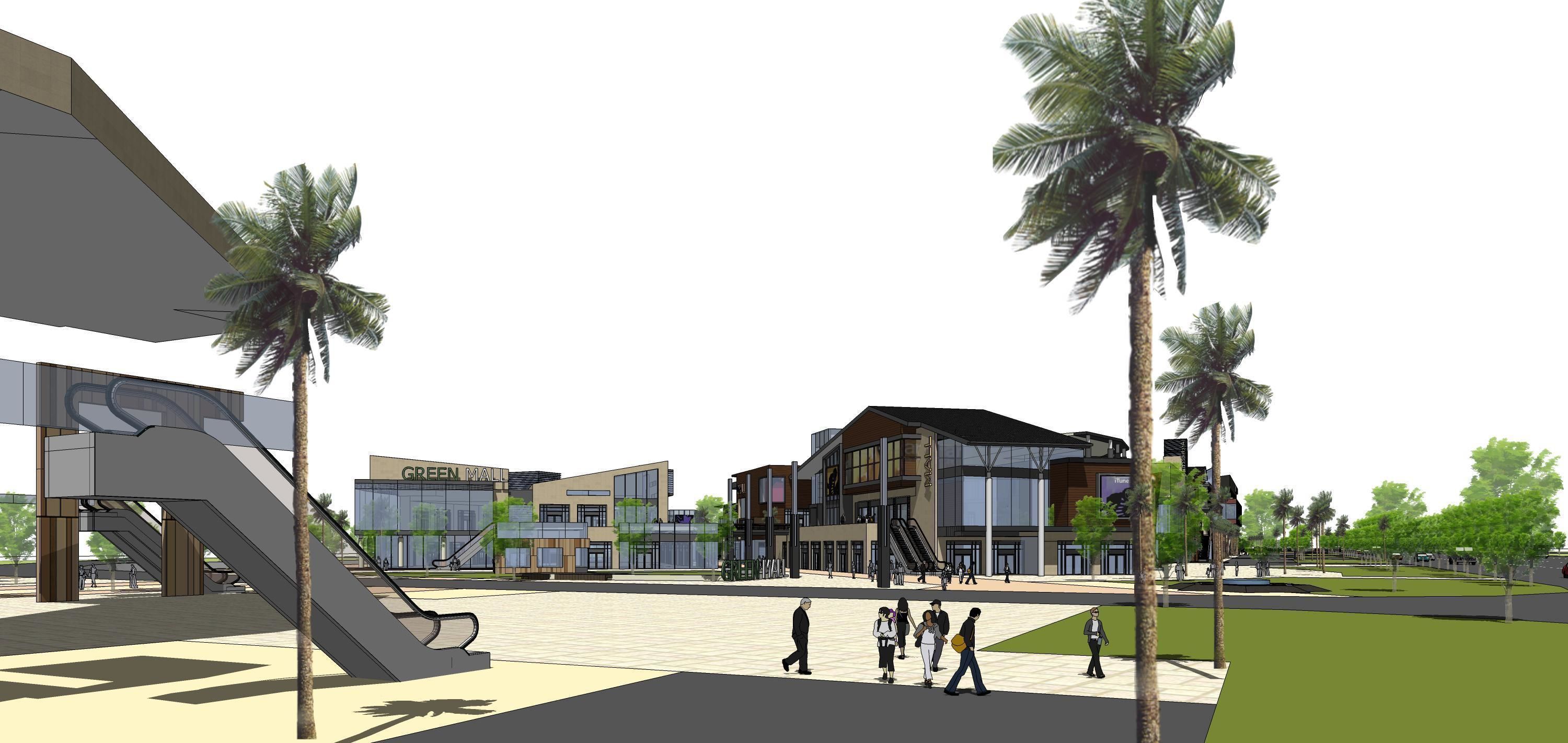 Sketchup Shopping Center V5 3D model_13