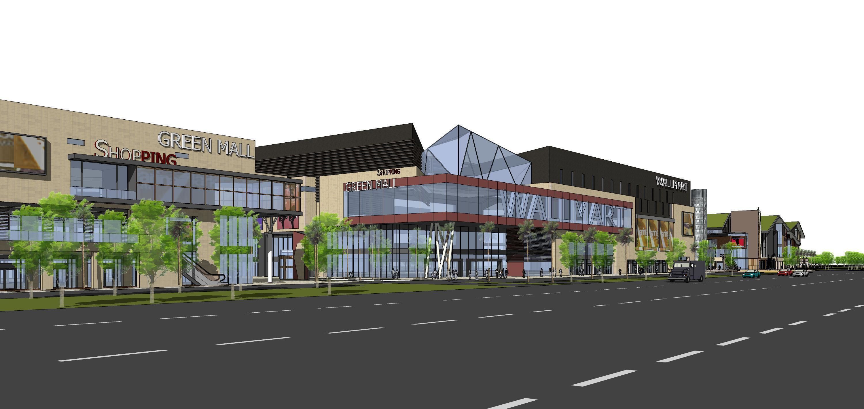 Sketchup Shopping Center V5 3D model_14
