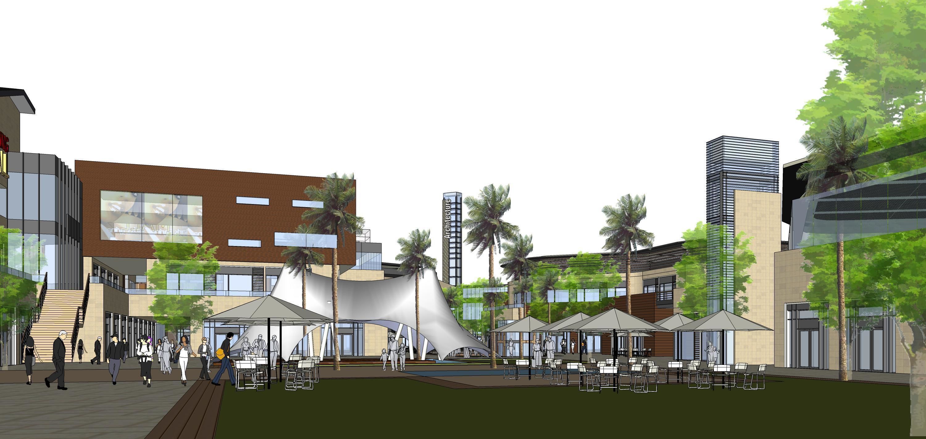 Sketchup Shopping Center V5 3D model_32
