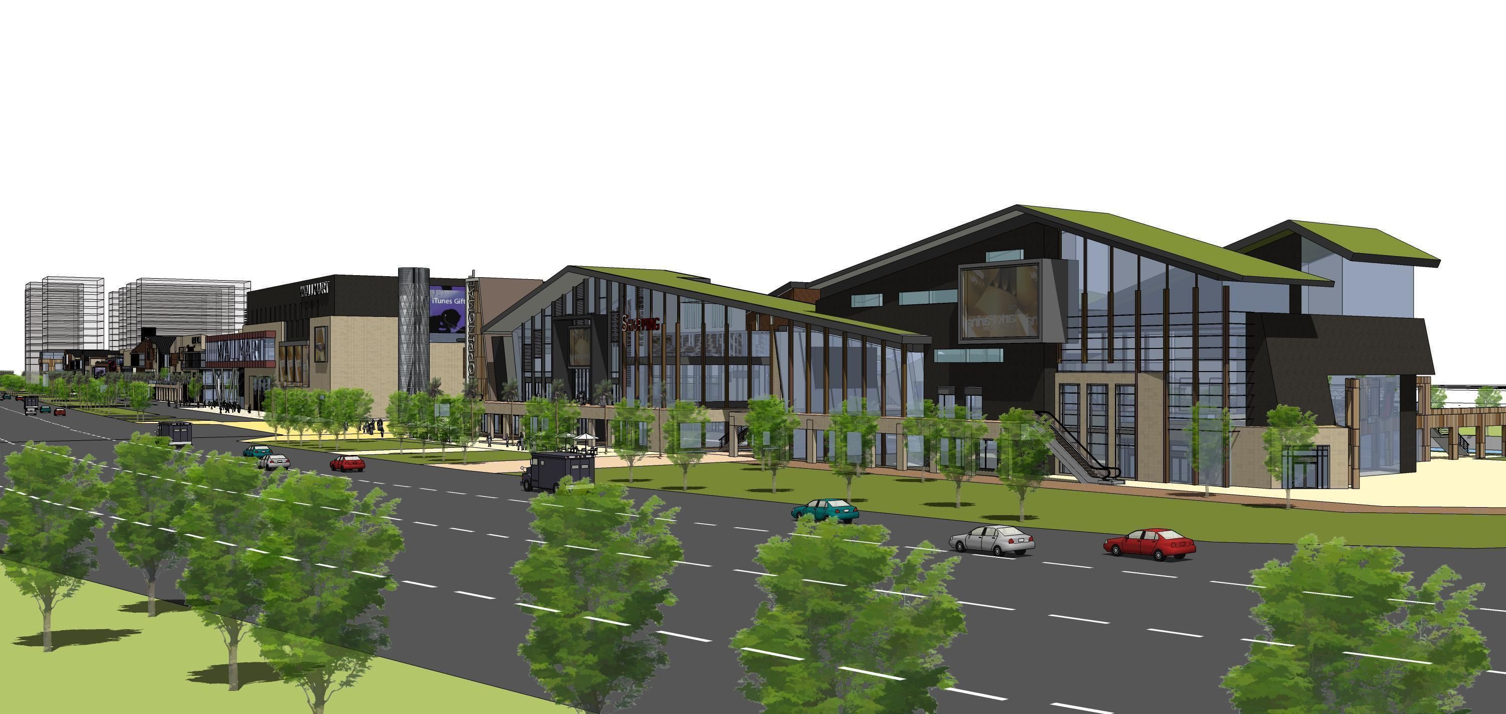 Sketchup Shopping Center V5 3D model_22