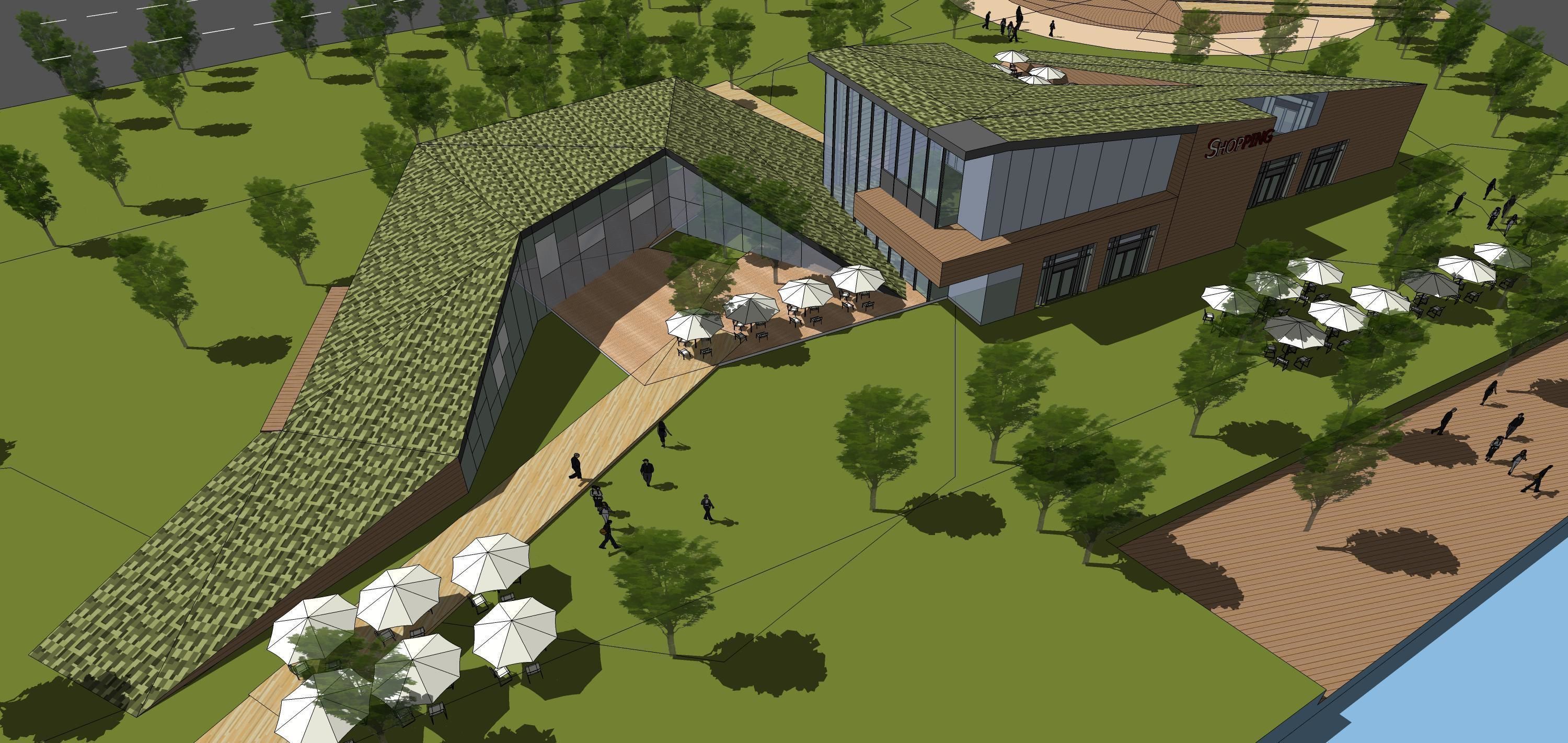 Sketchup Shopping Center V5 3D model_28