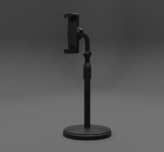 High poly phone stand