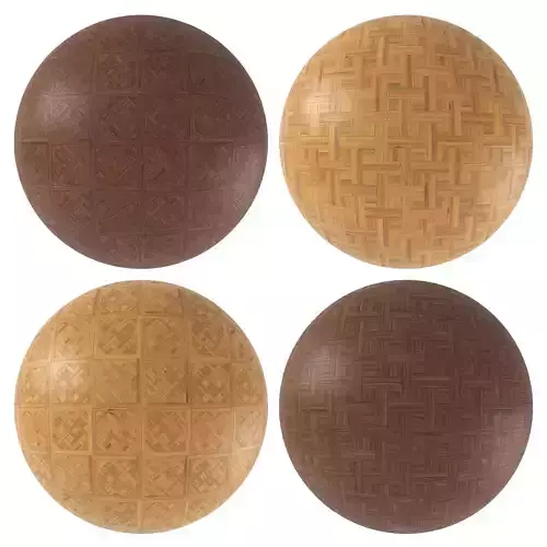 Parquet - Laminate - Wooden floor 4 in 1