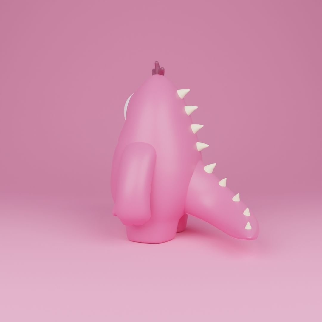 Little Monster4 3D model_3