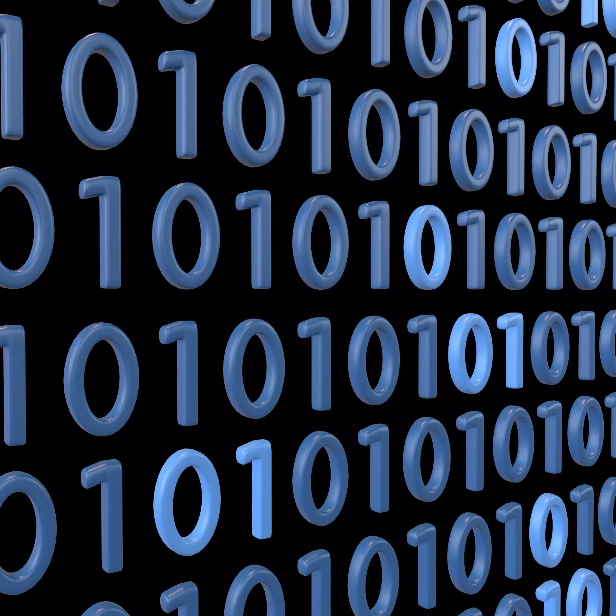 Binary Background V1 010 3D model_0