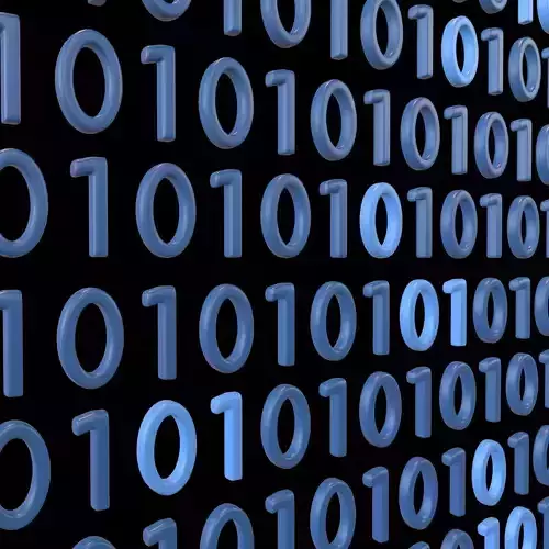 Binary Background V1 010 3D model