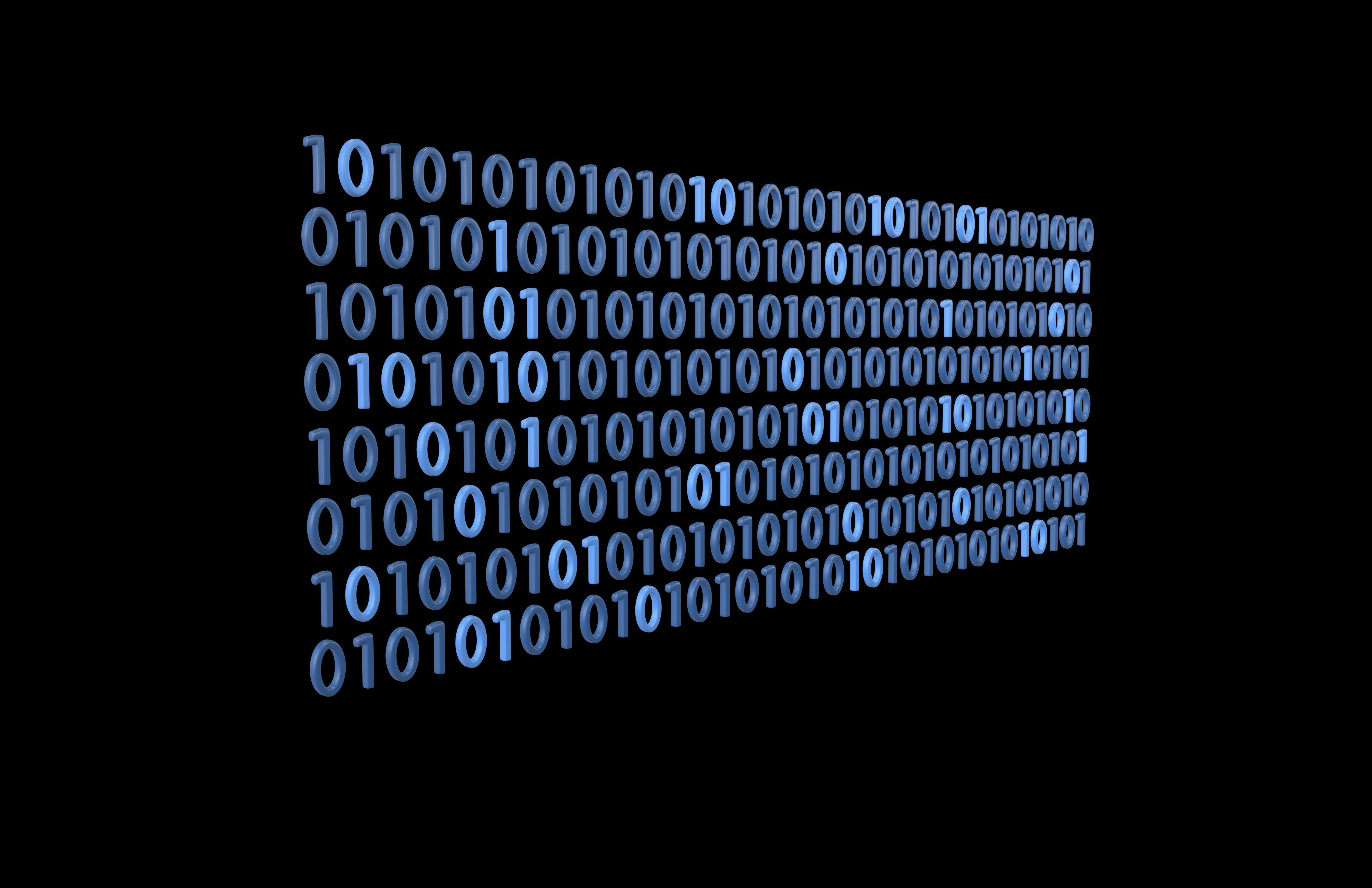 Binary Background V1 010 3D model_2