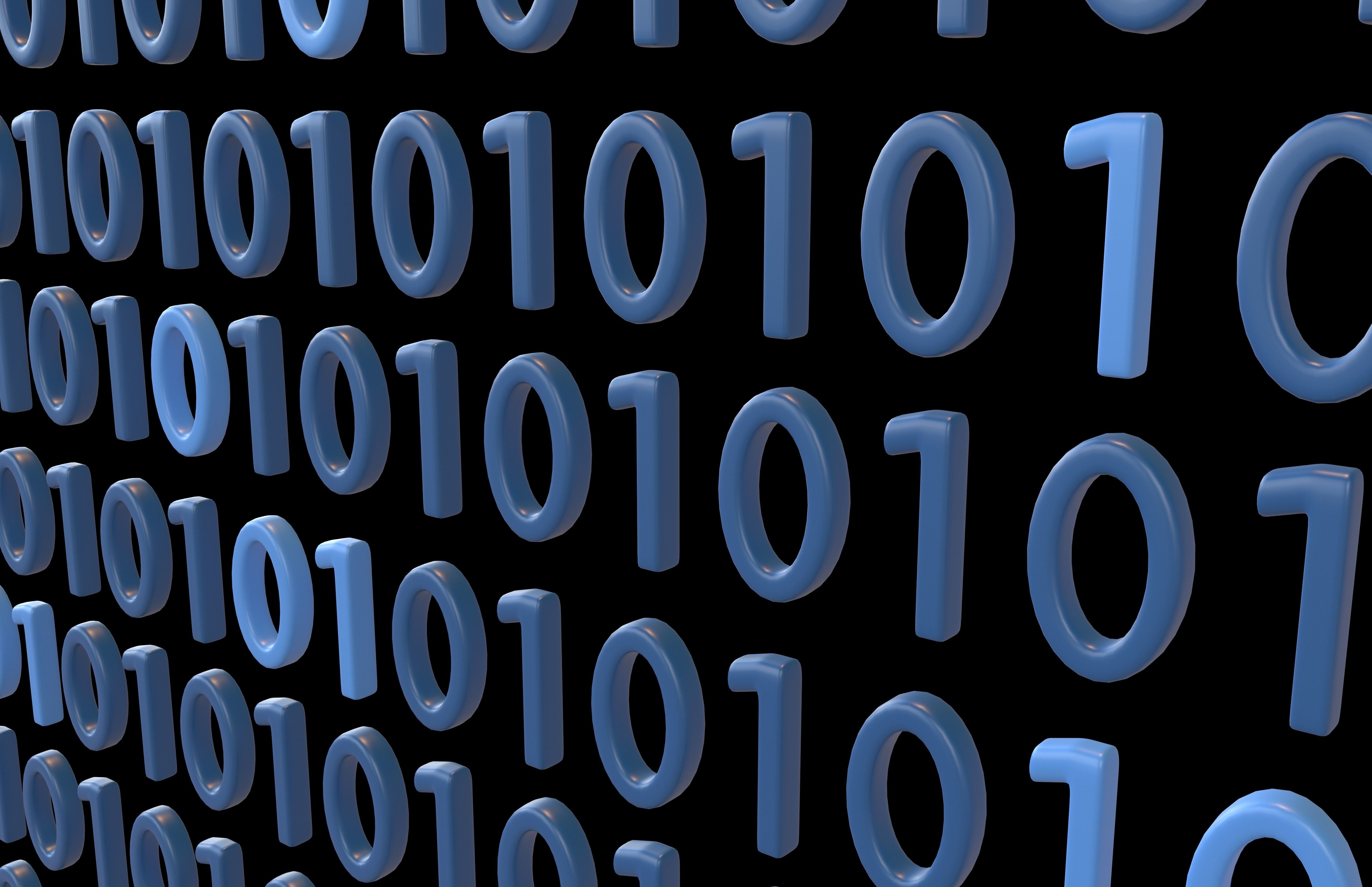 Binary Background V1 010 3D model_1