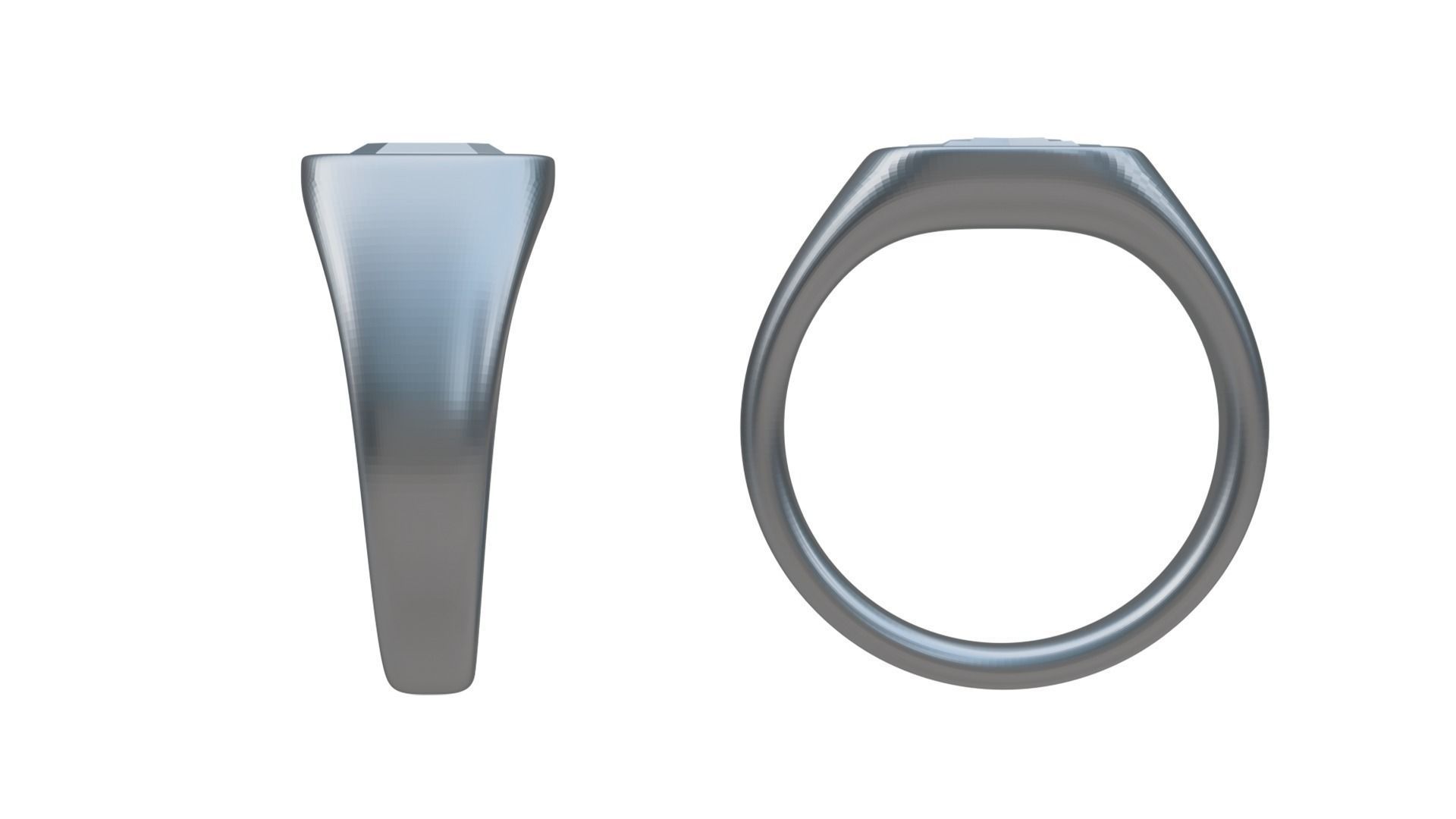 Collection of 10 Rings 3D print model_5