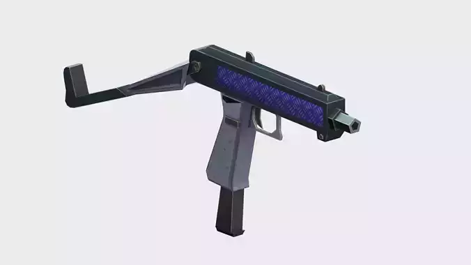 miniuzi gun with handle
