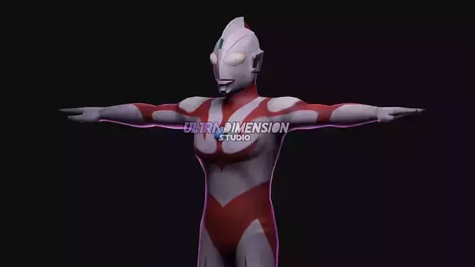 Ultraman Neos - 3D Model 