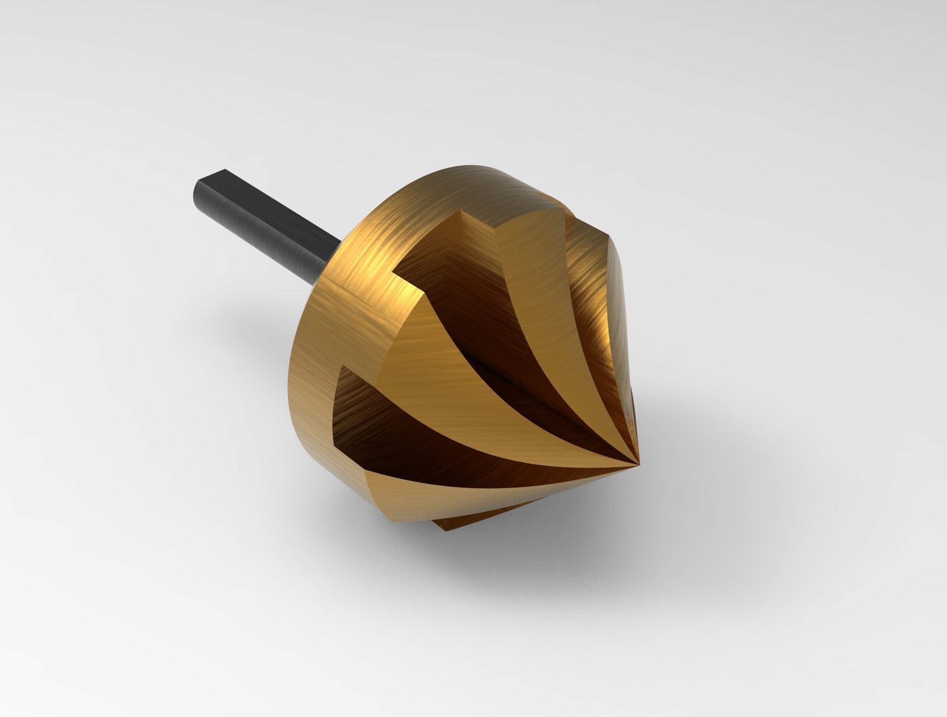 Countersink Power Drill Bit 3D model_7