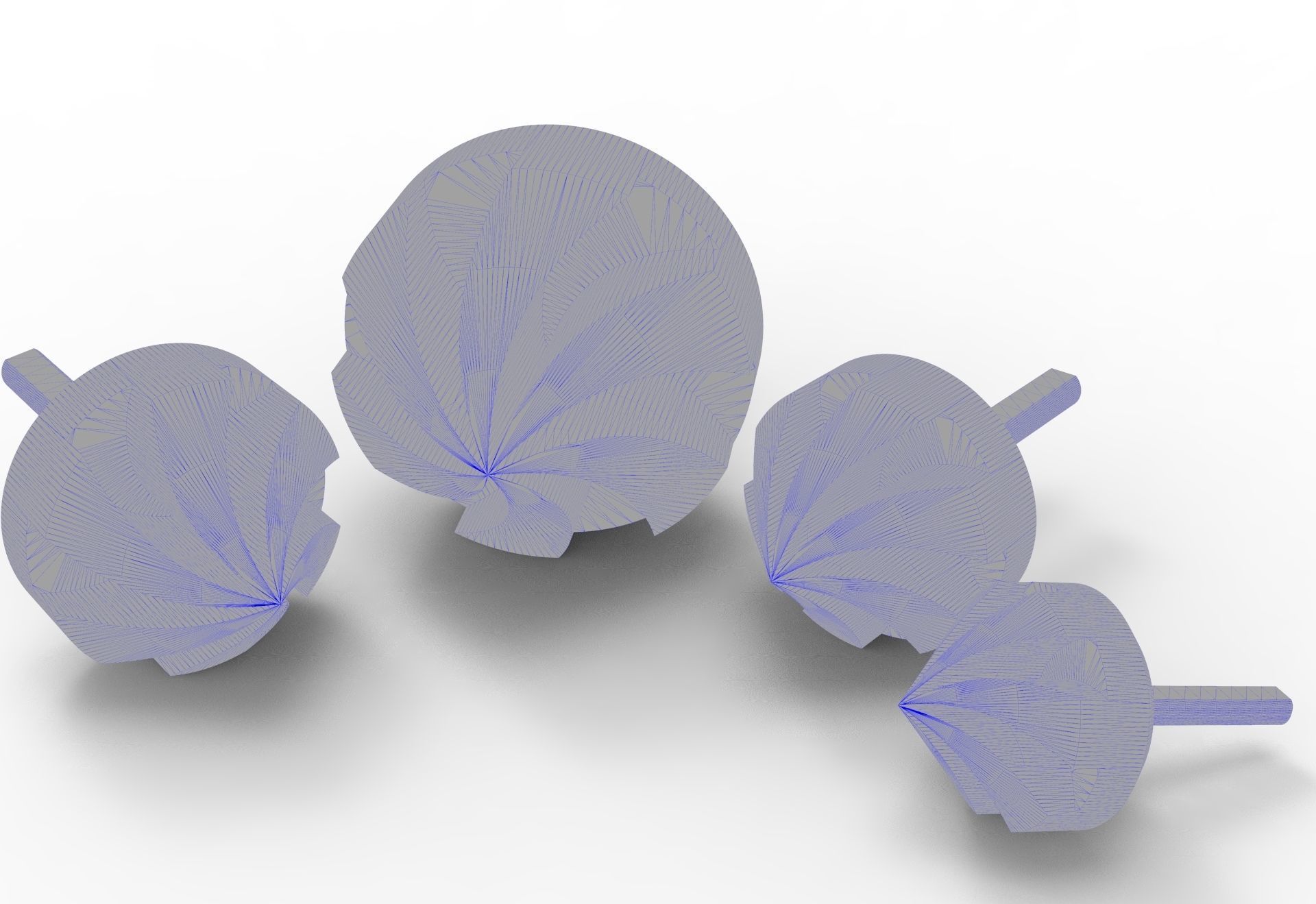 Countersink Power Drill Bit 3D model_8