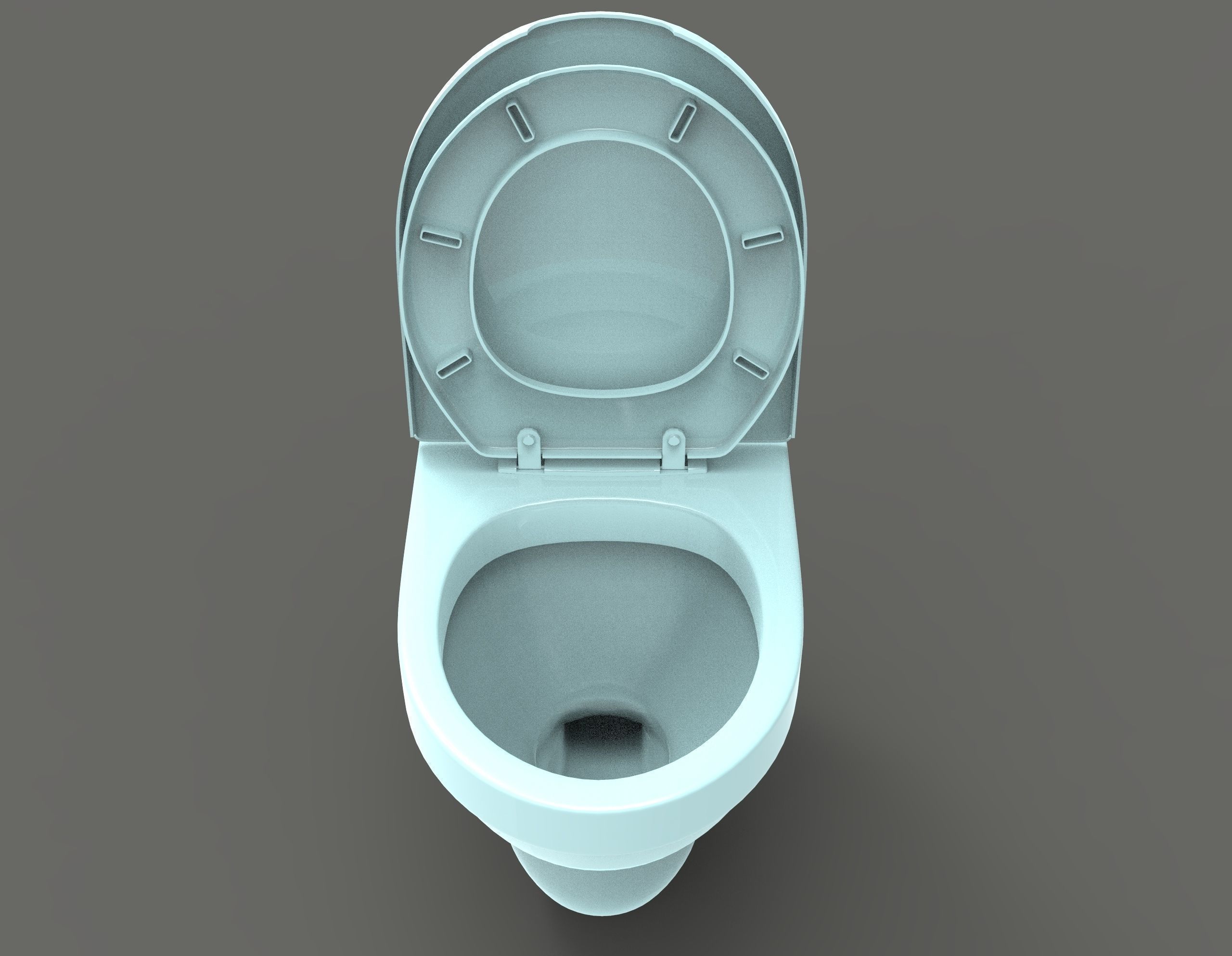 Commode toilet 3D model_7