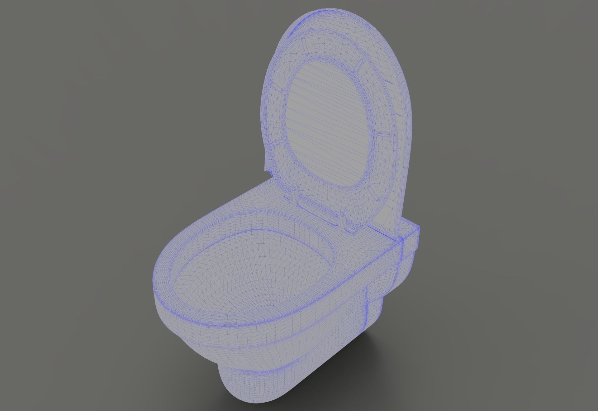 Commode toilet 3D model_10