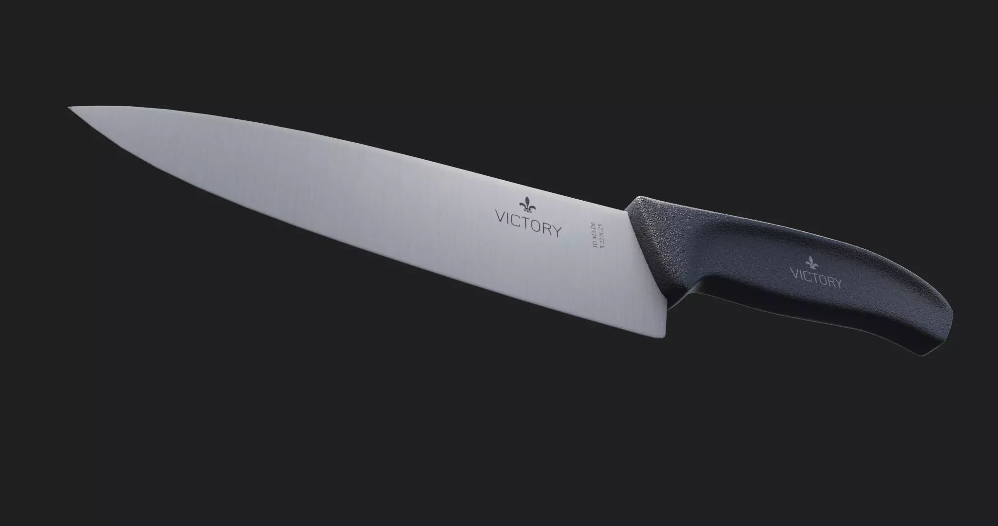 Basic Knife Chefs Knife Free 3D model