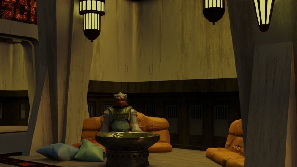 Ralph McQuarries Bazaar - Complete set - 1-6 scale 3D Model Collection_9