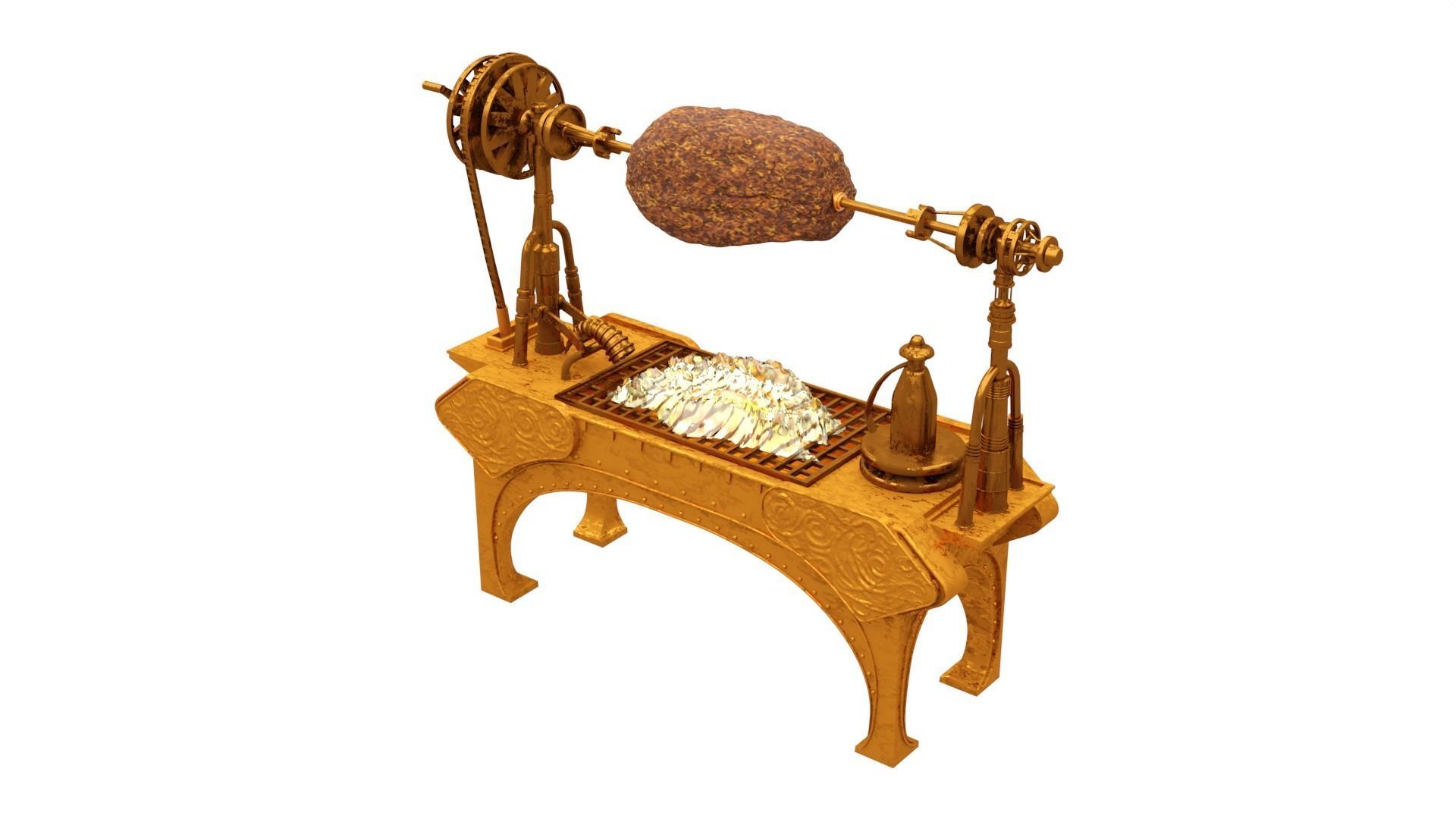 Ralph McQuarries Bazaar - Complete set - 1-6 scale 3D Model Collection_25